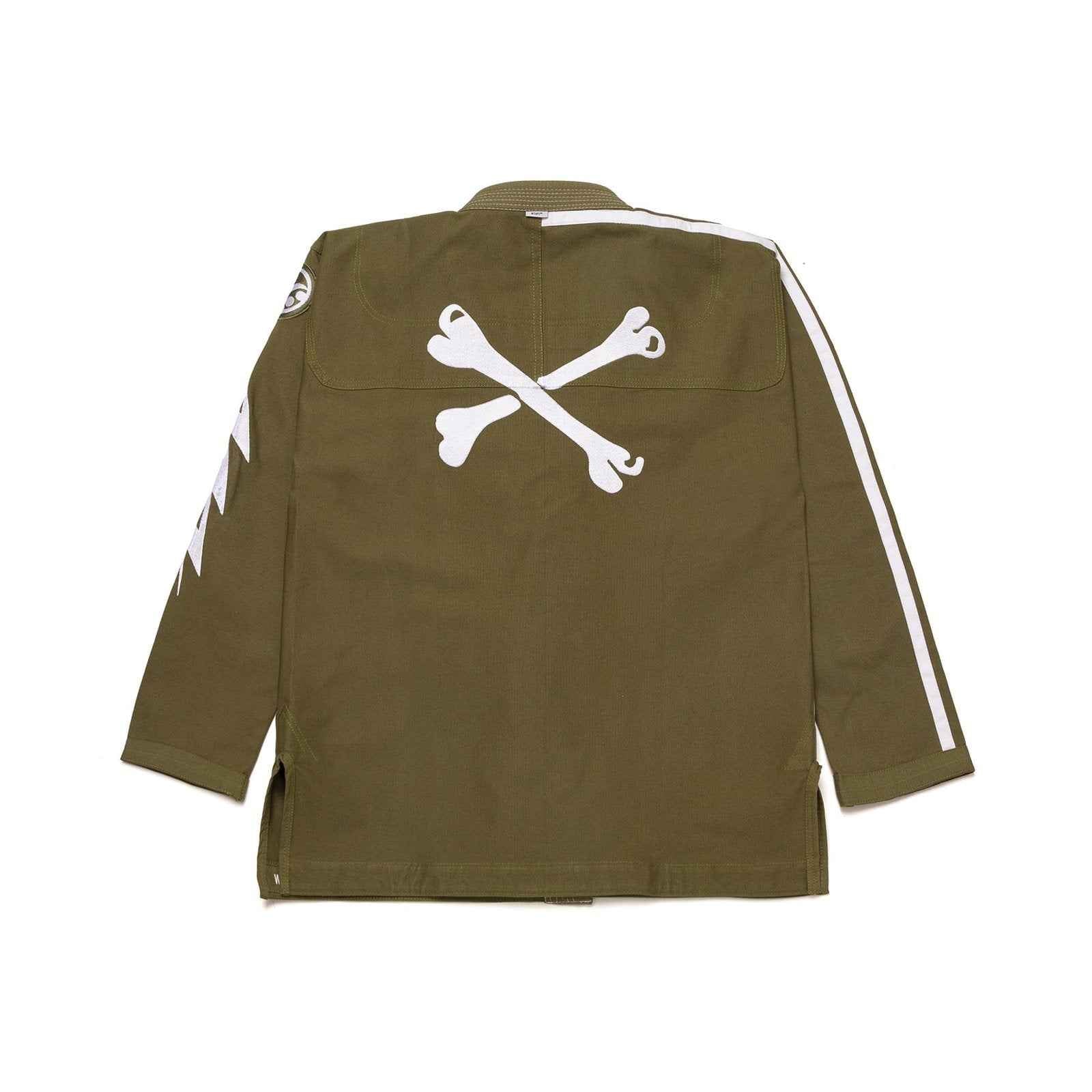 Shoyoroll Batch 113 WTAPS Olive BJJ Gi | Premium Limited Edition Kimono - Image 2