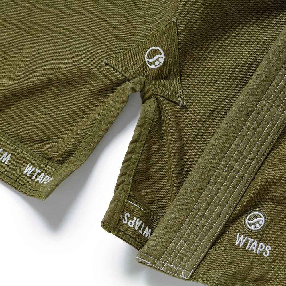 Shoyoroll Batch 113 WTAPS Olive BJJ Gi | Premium Limited Edition Kimono - Image 14