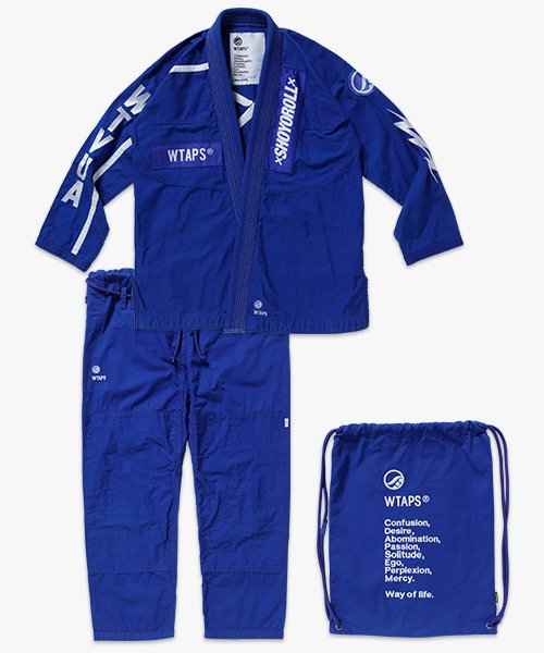 Shoyoroll Batch 113 WTAPS Blue BJJ Gi | Premium Limited Edition Kimono - Image 6