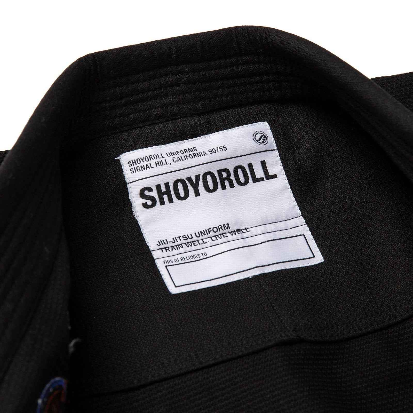 Shoyoroll Admiral Competitor Black Kimono BJJ - Image 7
