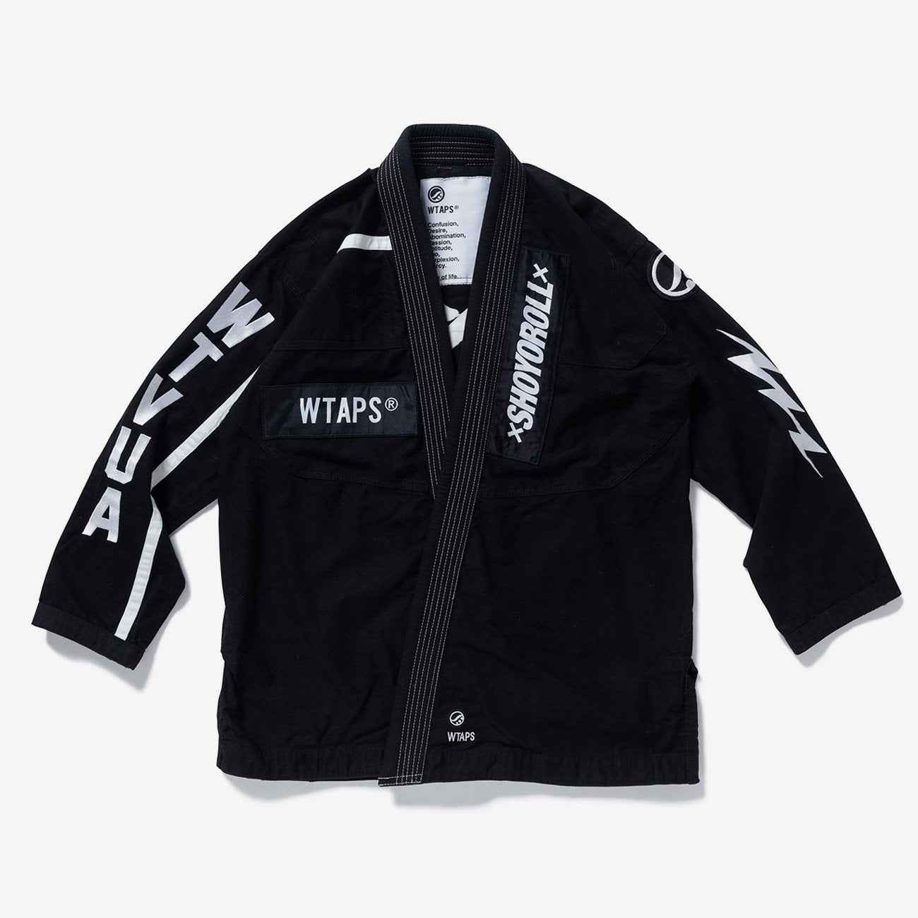 Shoyoroll Batch 113 WTAPS Black BJJ Gi – Premium Jiu Jitsu Kimono - Image 5