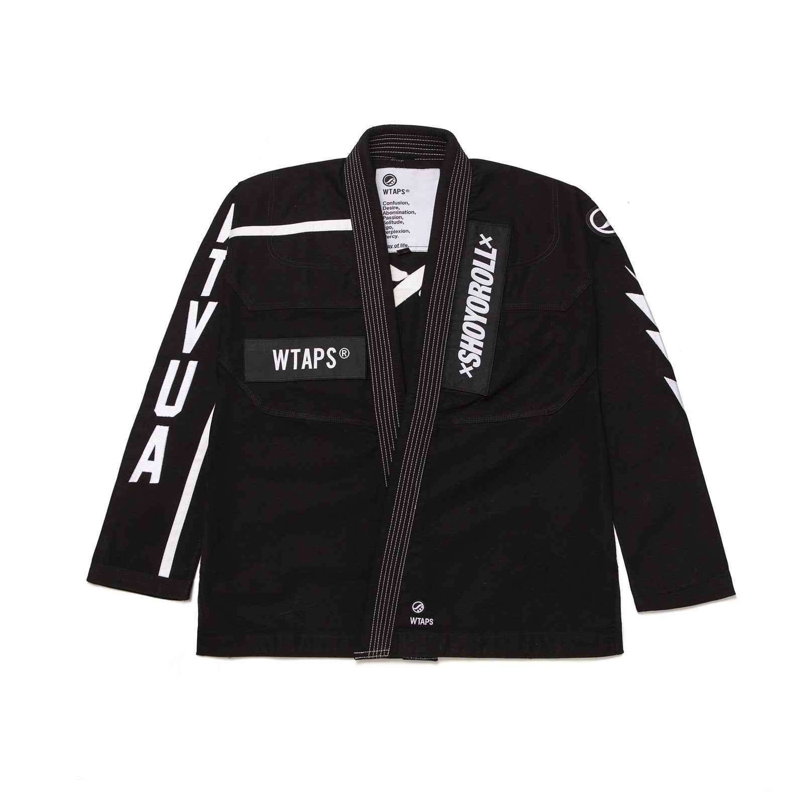 Shoyoroll Batch 113 WTAPS Black BJJ Gi – Premium Jiu Jitsu Kimono