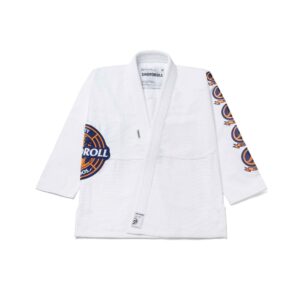 Shoyoroll Tangerine Competitor White With Bags BJJ Gi