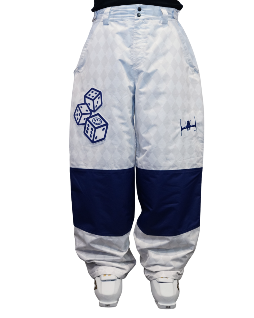 The Hard 8 White and Blue