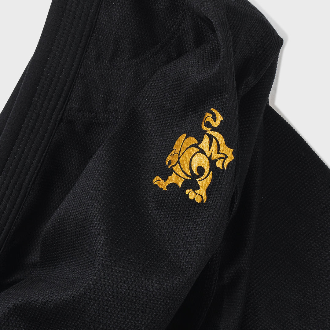 KINGZ x IBJJF Official Jiu-Jitsu Gi – Black - Image 8