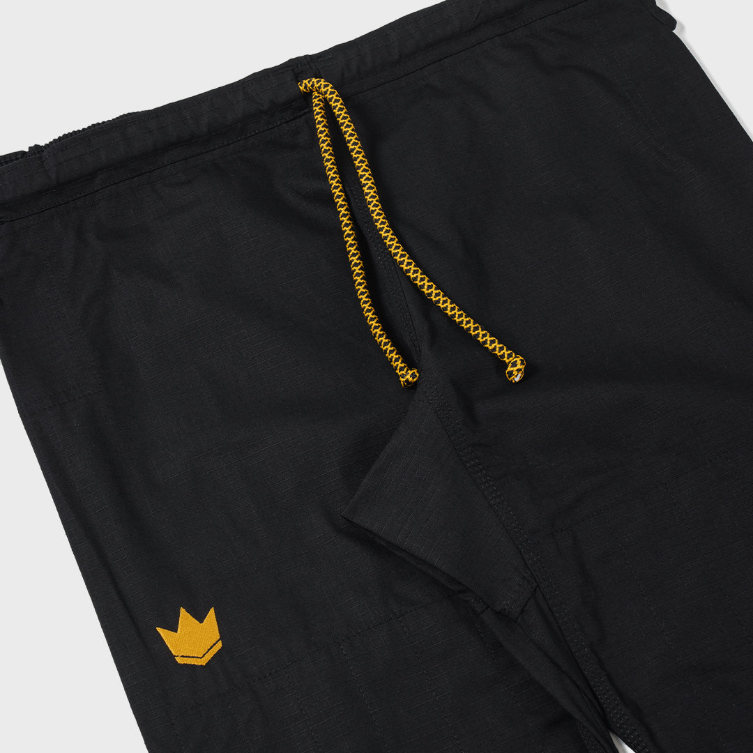 KINGZ x IBJJF Official Jiu-Jitsu Gi – Black - Image 10
