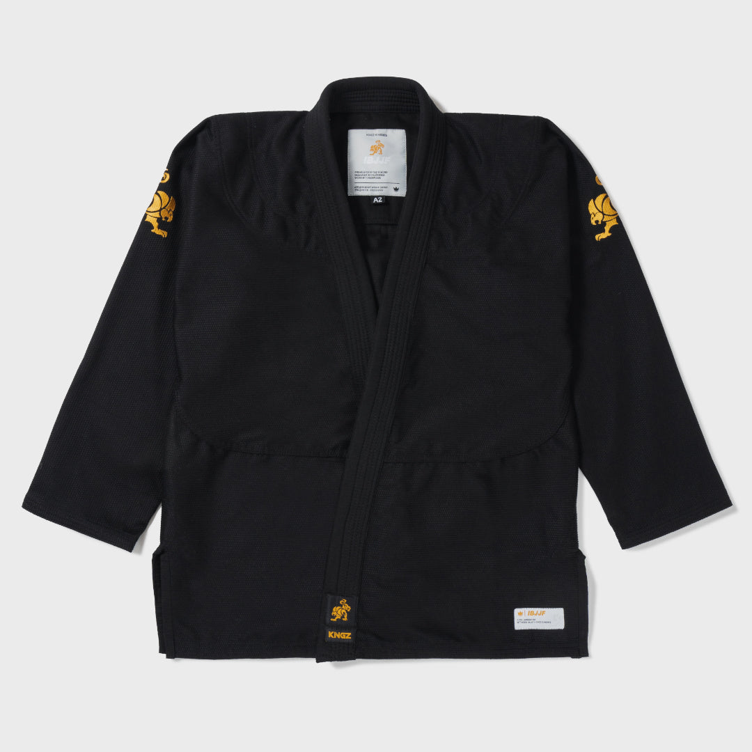 KINGZ x IBJJF Official Jiu-Jitsu Gi – Black