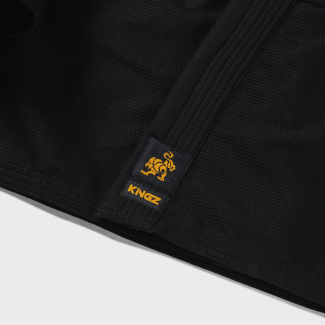 KINGZ x IBJJF Official Jiu-Jitsu Gi – Black - Image 7