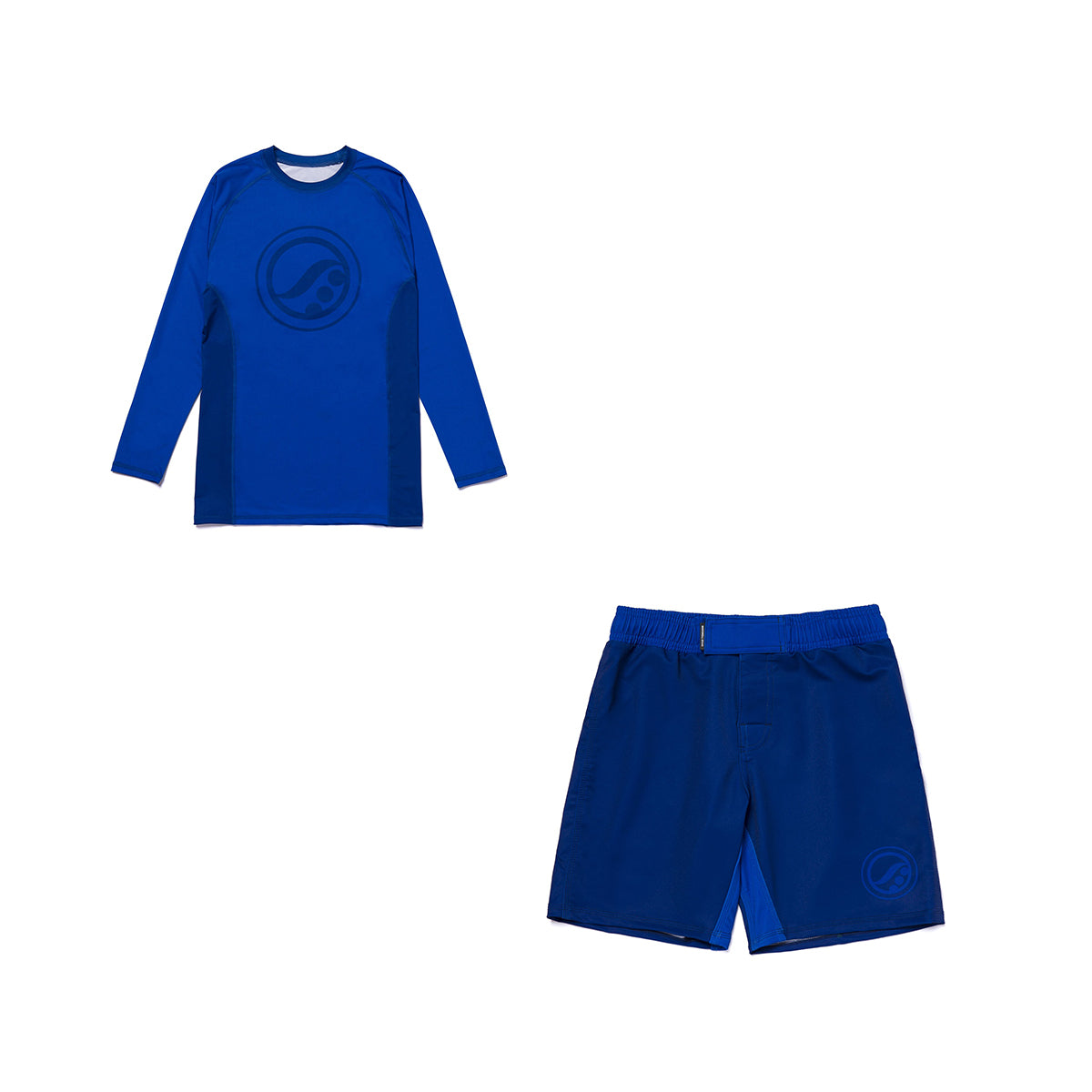 Shoyoroll Batch #122 Monochrome Rash Guard and Shorts | Premium BJJ No-Gi Set - Image 2