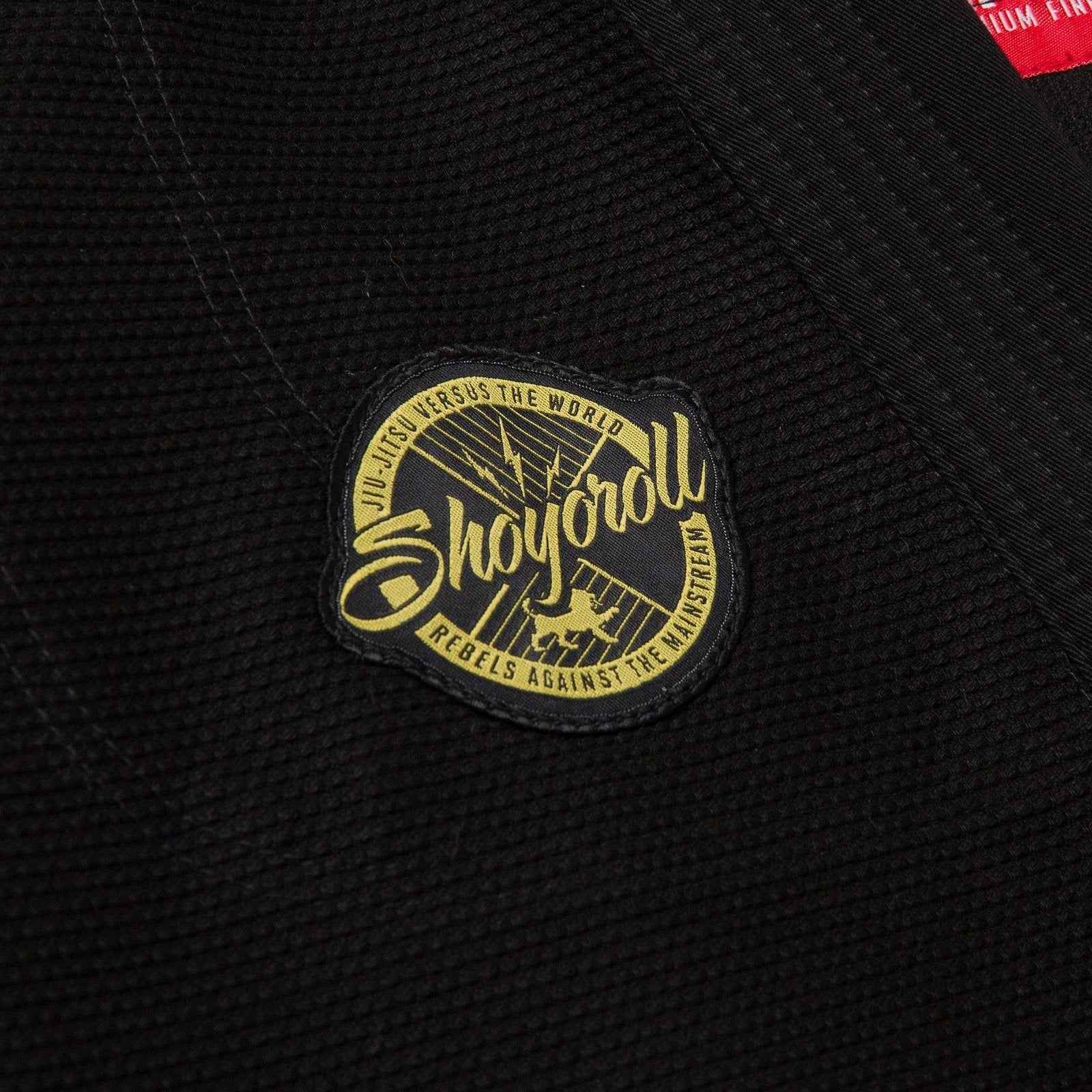 Shoyoroll Competitor Retro Kimono Black Edition with Bag – Batch #136 - Image 2
