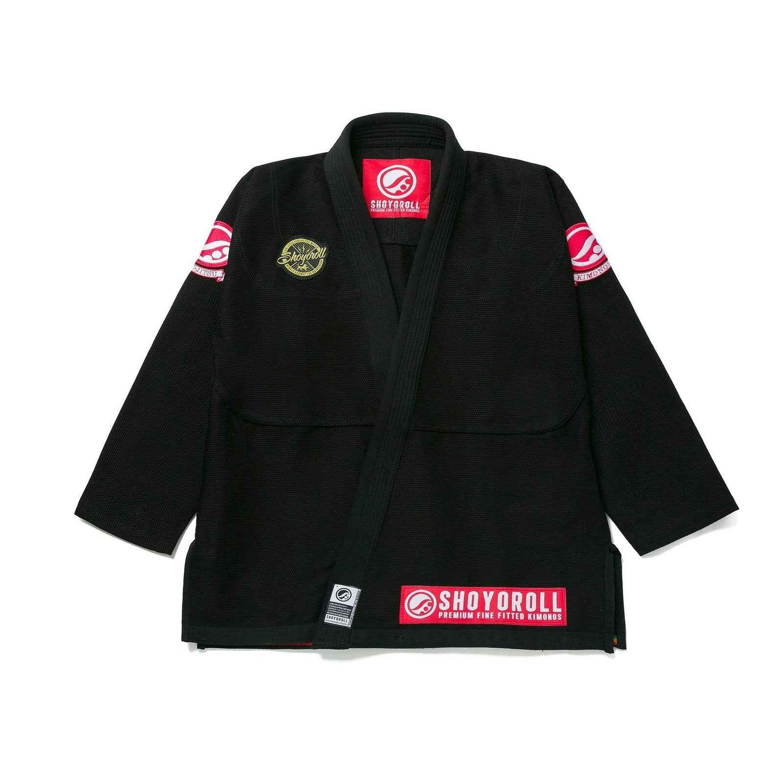 Shoyoroll Competitor Retro Kimono Black Edition with Bag – Batch #136