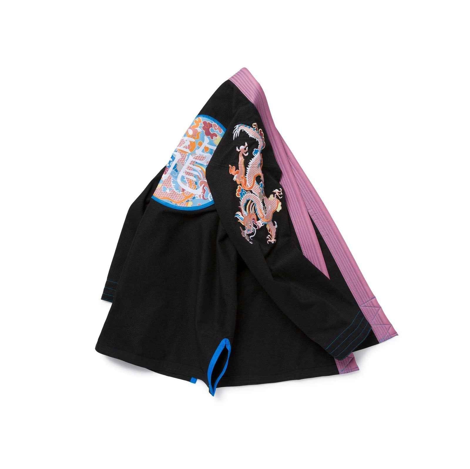 Shoyoroll x Albino & Preto Year of Dragon BJJ Gi Kimono Black Edition with Bag - Image 7