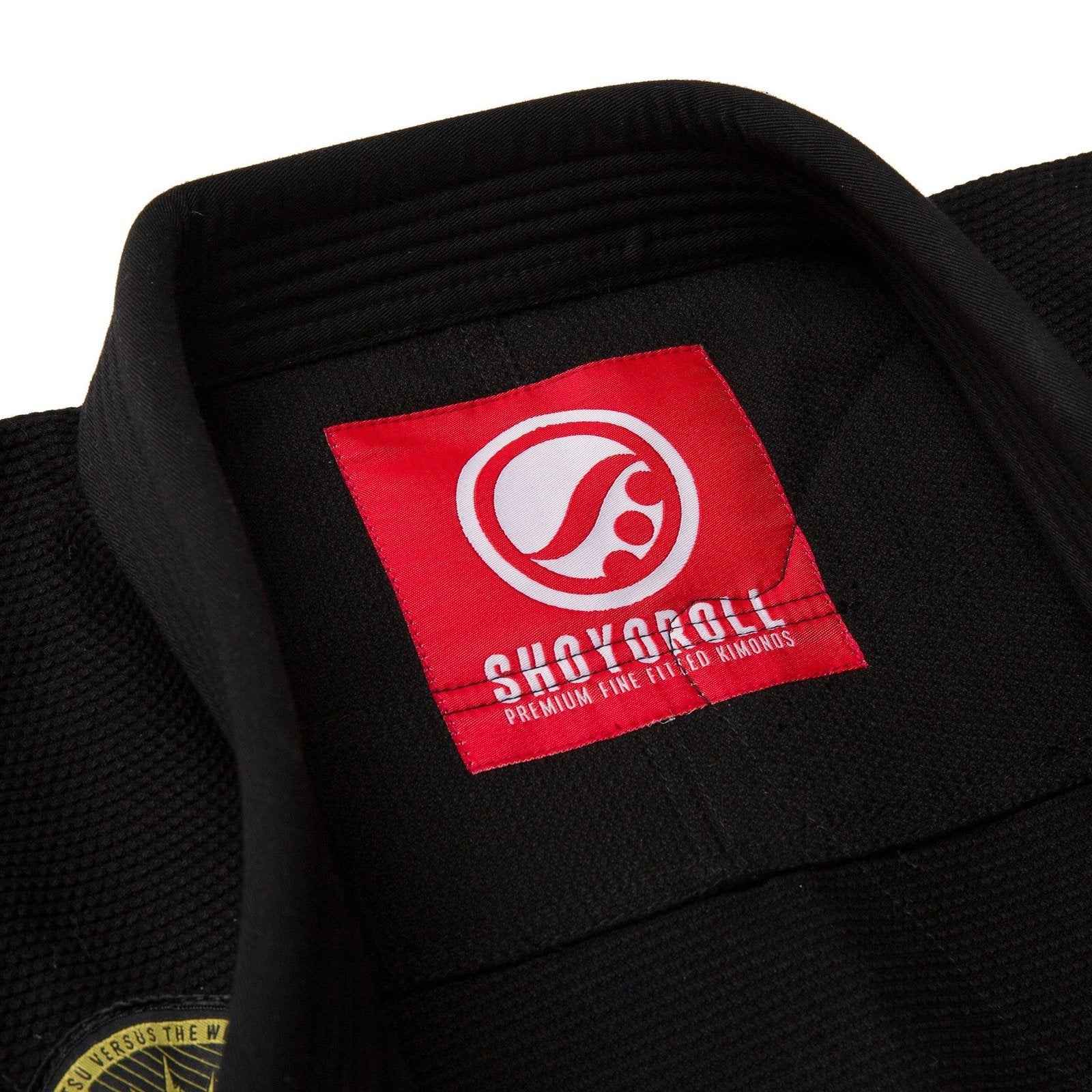 Shoyoroll Competitor Retro Kimono Black Edition with Bag – Batch #136 - Image 3