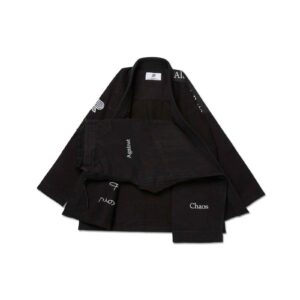 Albino and Preto TSWT Black Kimono 450 GSM with Bag