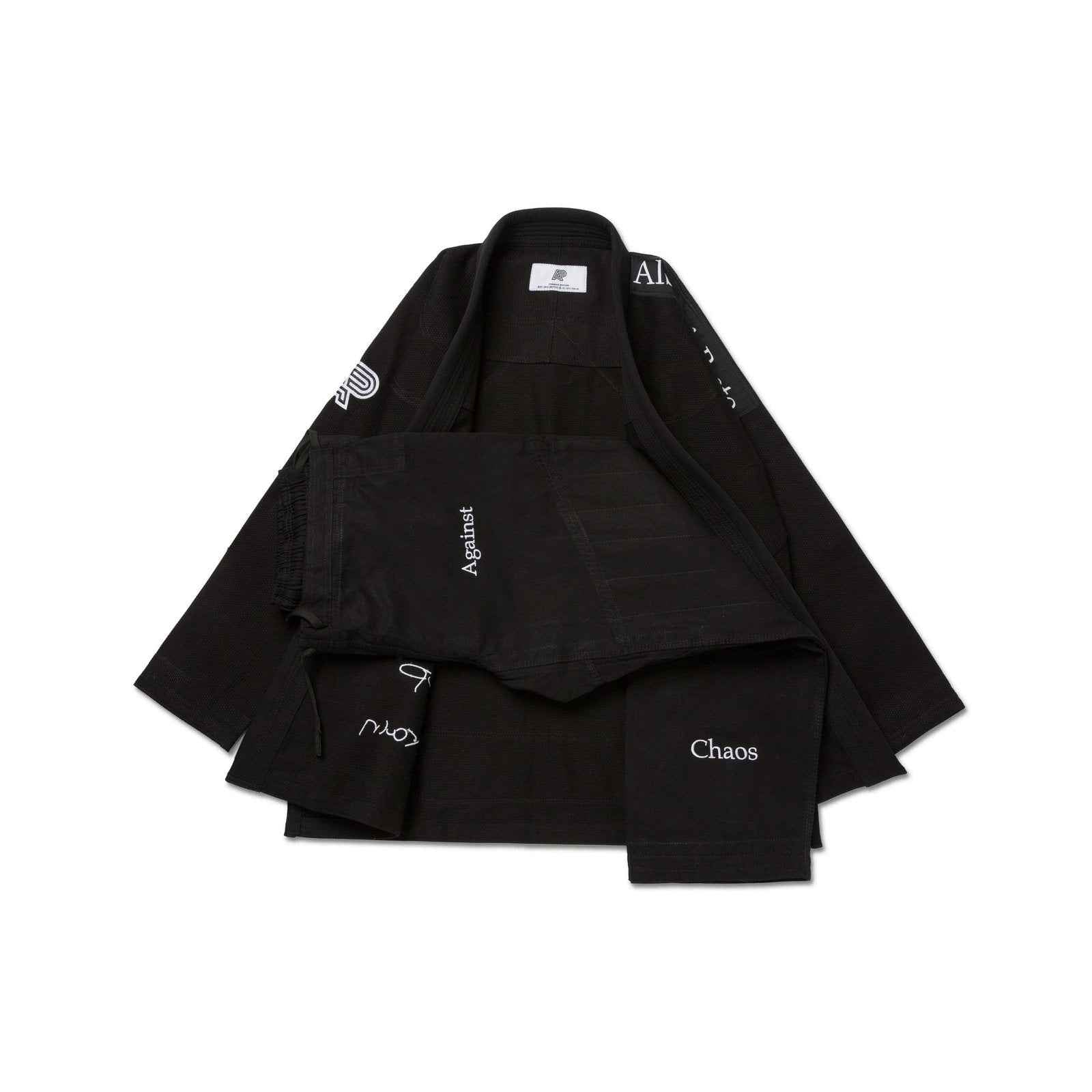 Albino and Preto TSWT Black Kimono 450 GSM with Bag