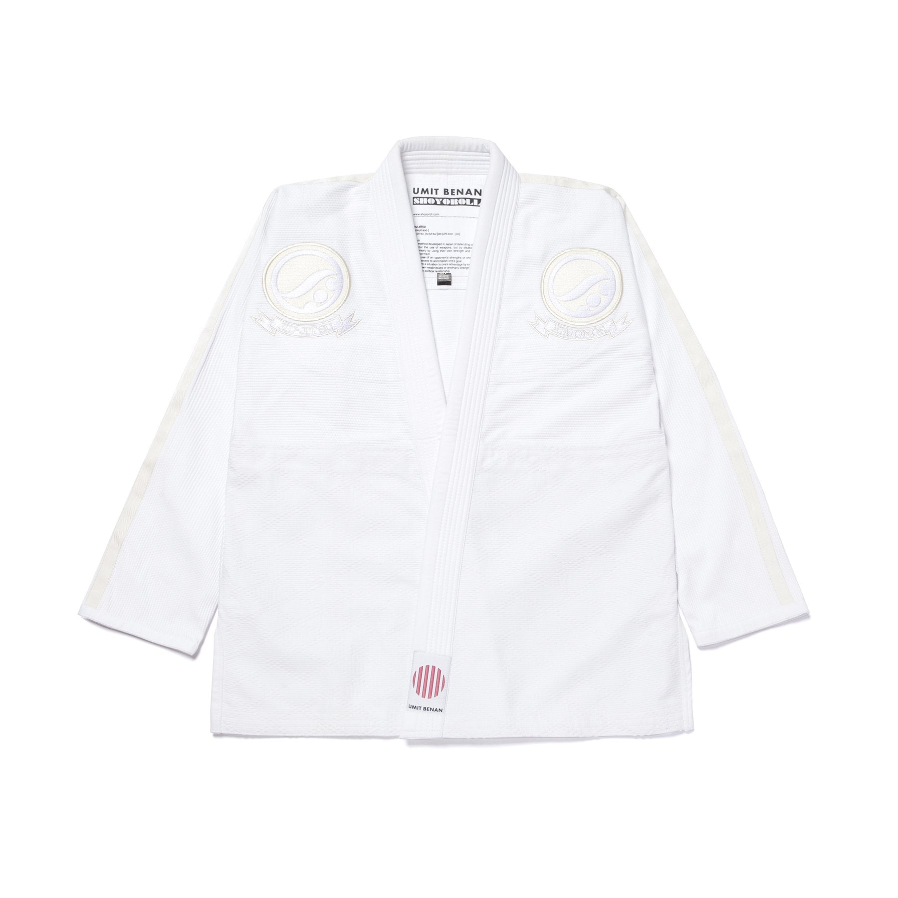 Shoyoroll Batch #107 Umit Benan V1 White Beige BJJ Gi | Limited Edition Kimono - Image 2