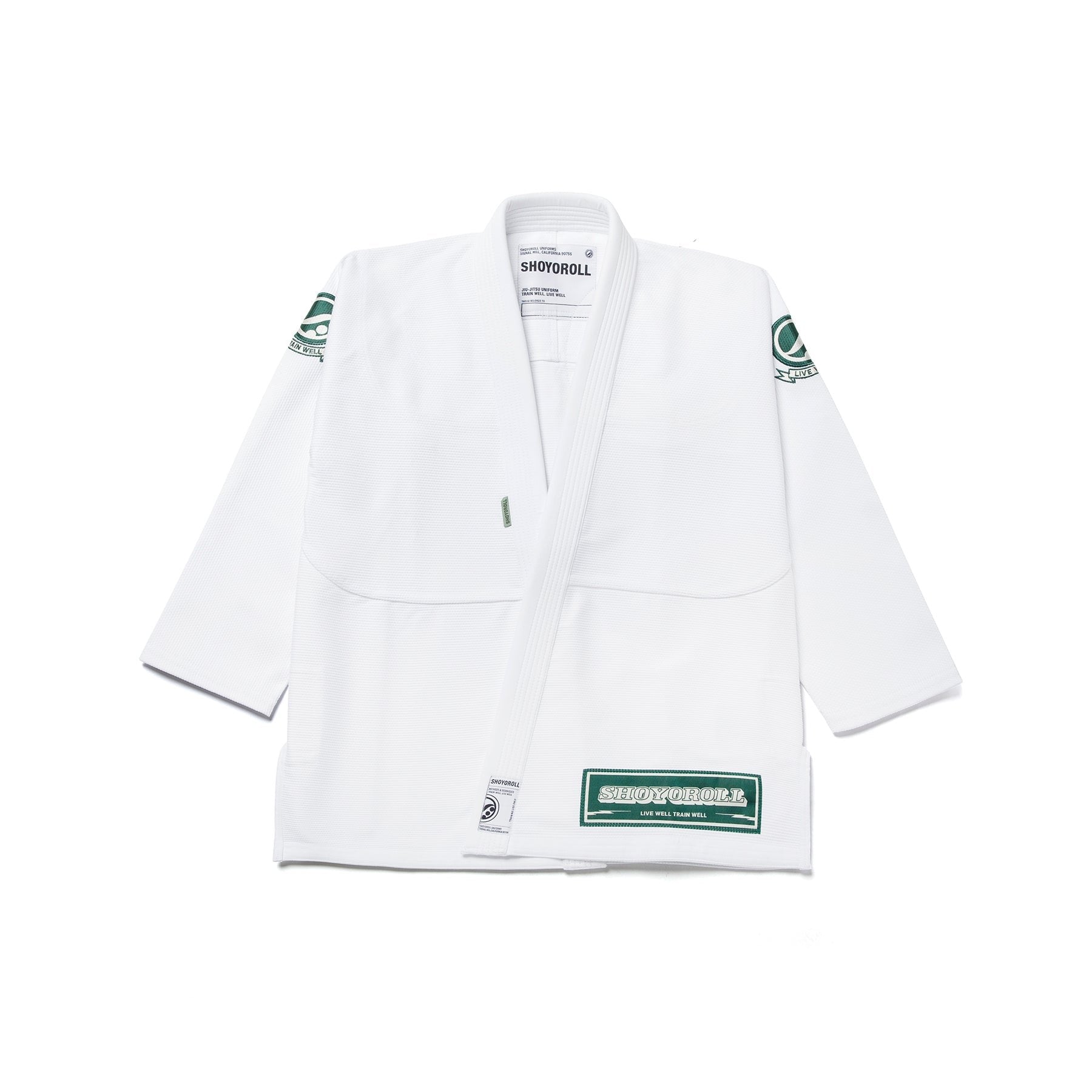 Shoyoroll Alpine Competitor BJJ Gi – Premium Jiu-Jitsu Kimono White