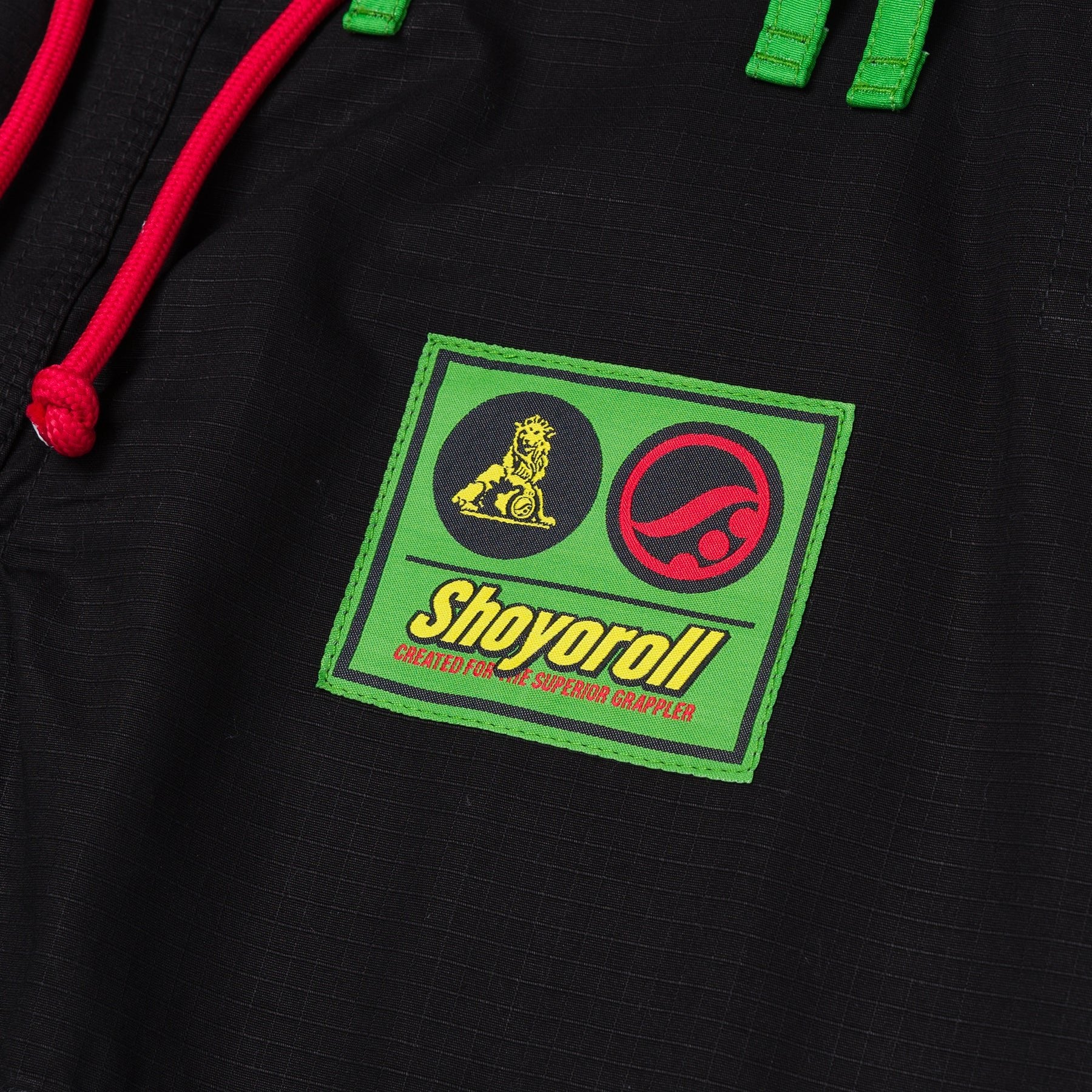 Shoyoroll Rasta Competitor Black – Premium BJJ Gi - Image 12