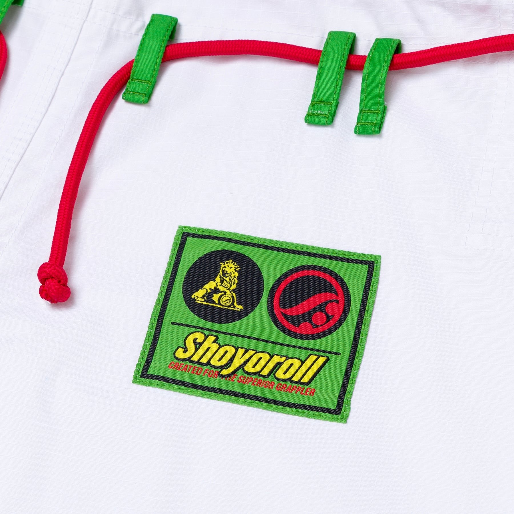 Shoyoroll Rasta Competitor White – Premium BJJ Gi - Image 13