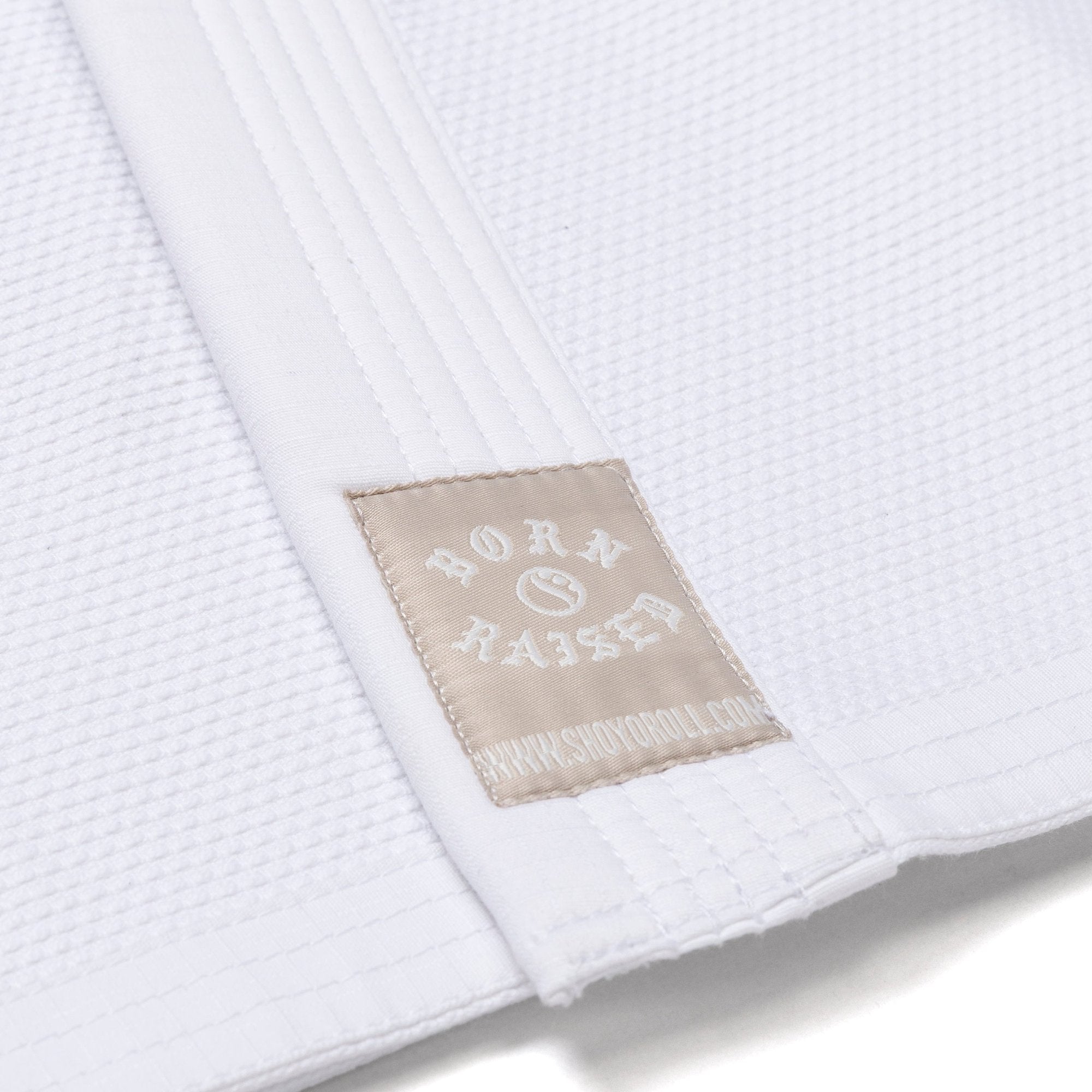 Shoyoroll Born x Raised Gi White with Bag | Premium BJJ Gi - Image 14