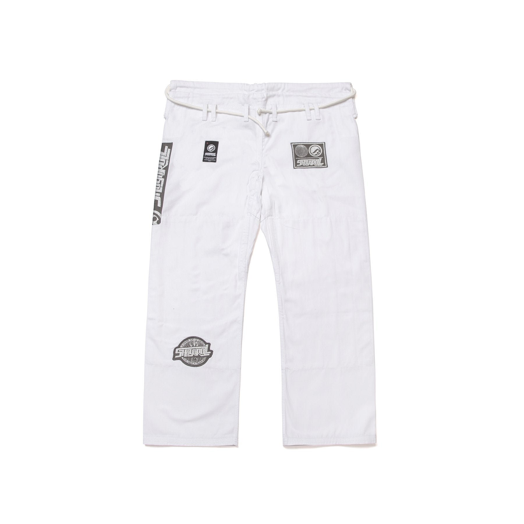 Shoyoroll Carbon Competitor White BJJ Gi with Bag - Image 3