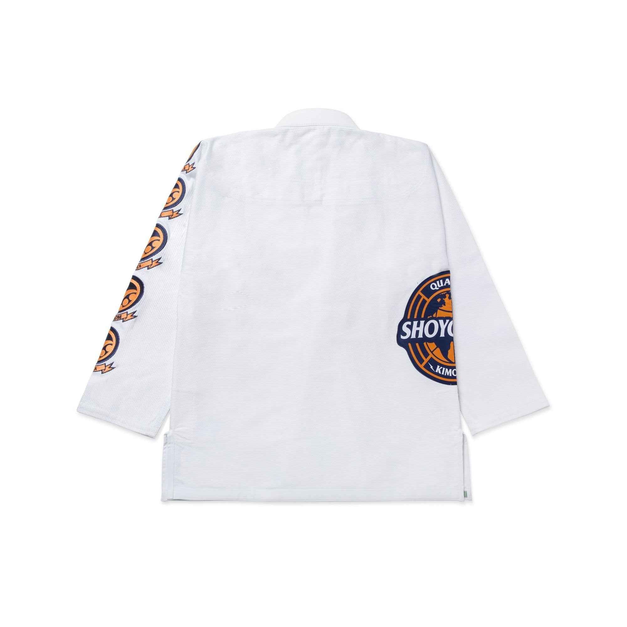 Shoyoroll Tangerine Competitor White With Bags BJJ Gi - Image 2