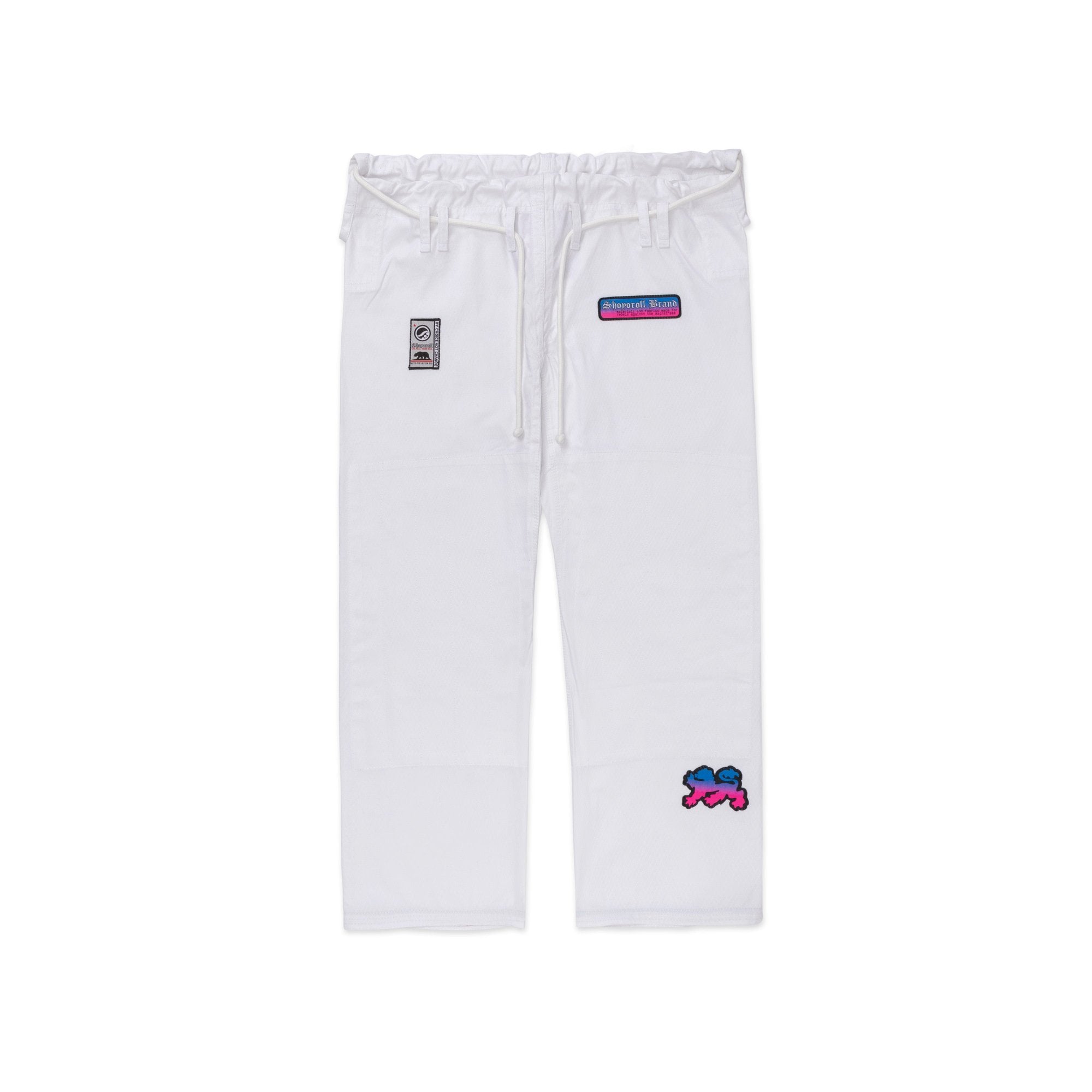 Shoyoroll Batch #149: Retro Gradient White – Premium BJJ Gi - Image 3