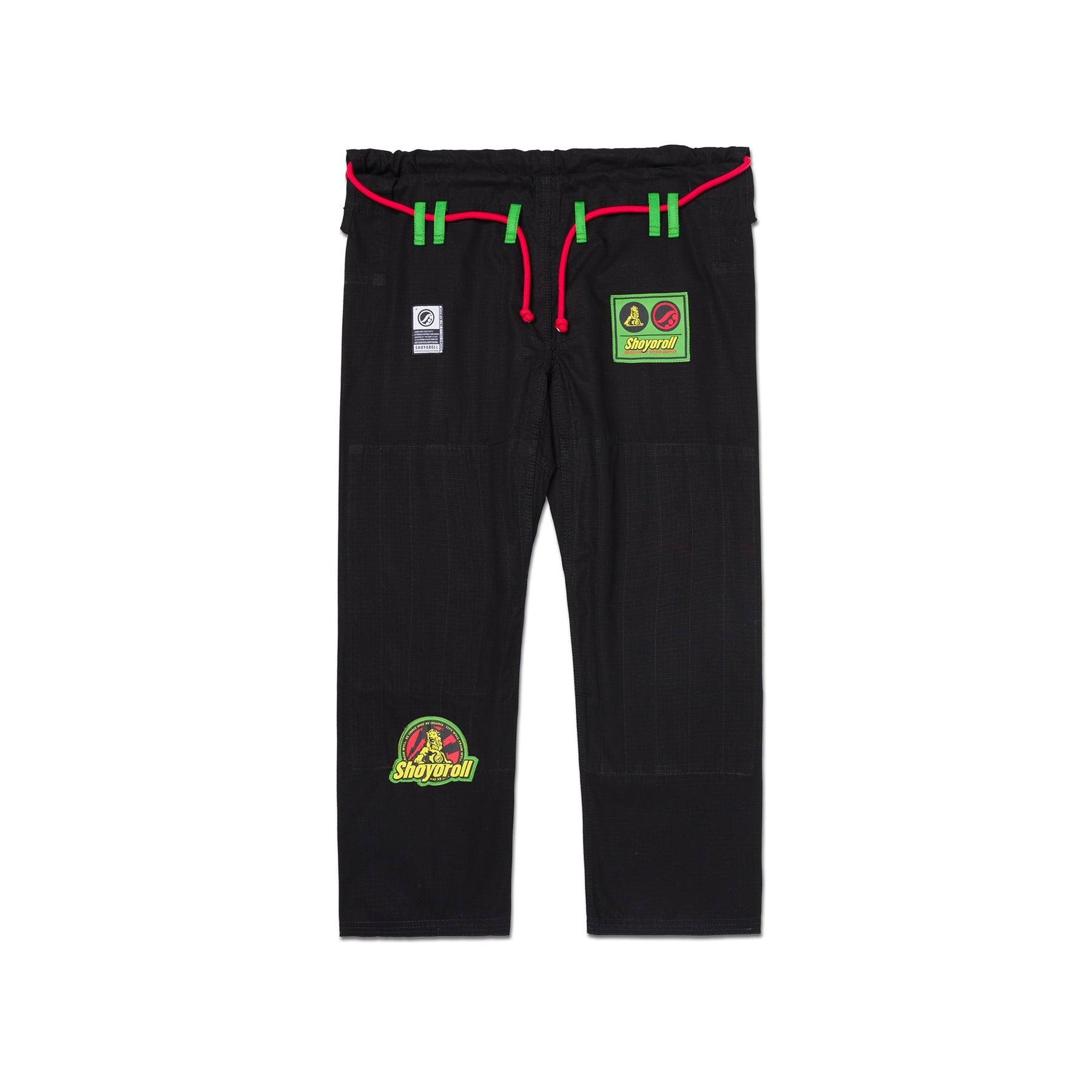 Shoyoroll Rasta Competitor Black – Premium BJJ Gi - Image 4