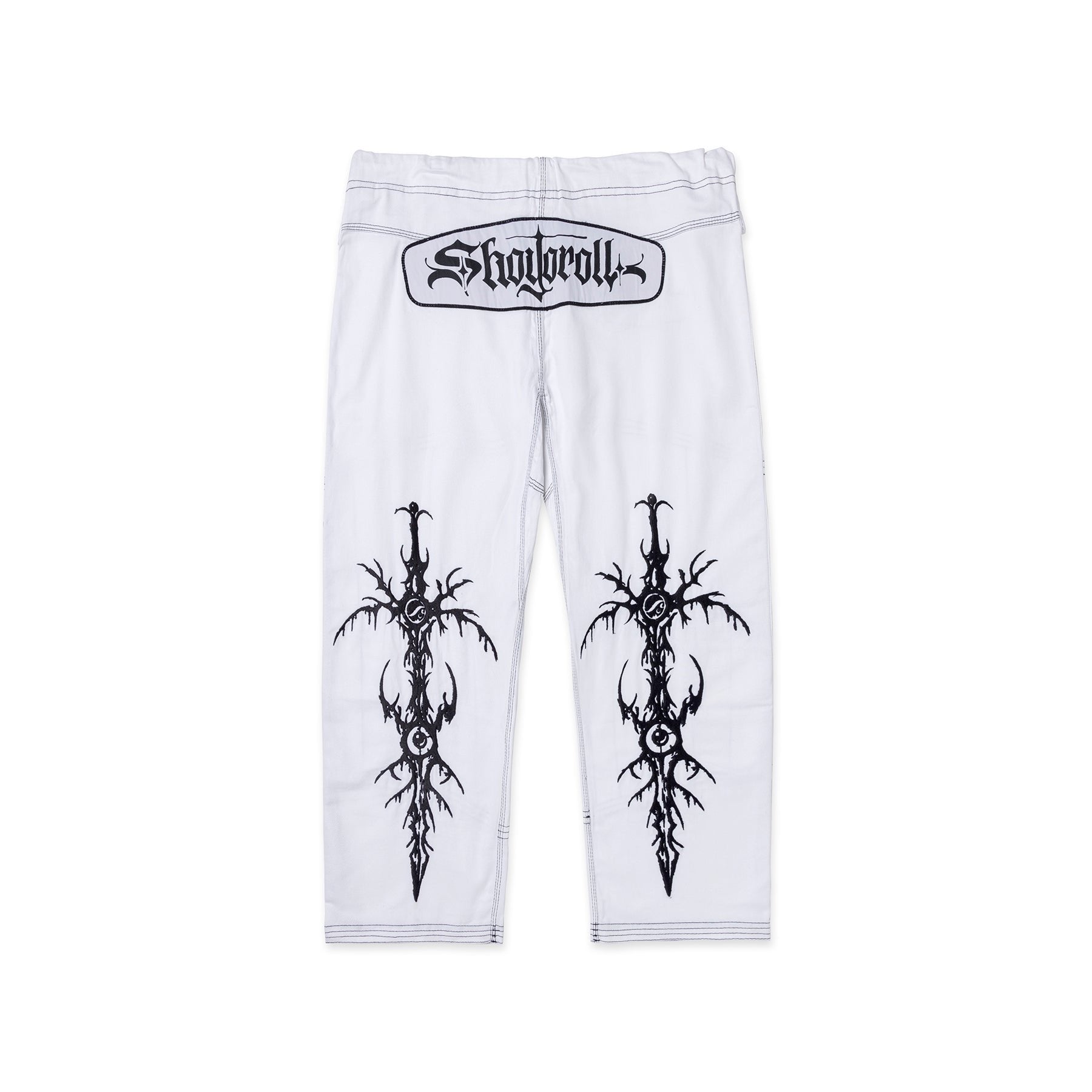 Shoyoroll Tribal White BJJ Gi – Limited Edition Premium Jiu-Jitsu Kimono - Image 4