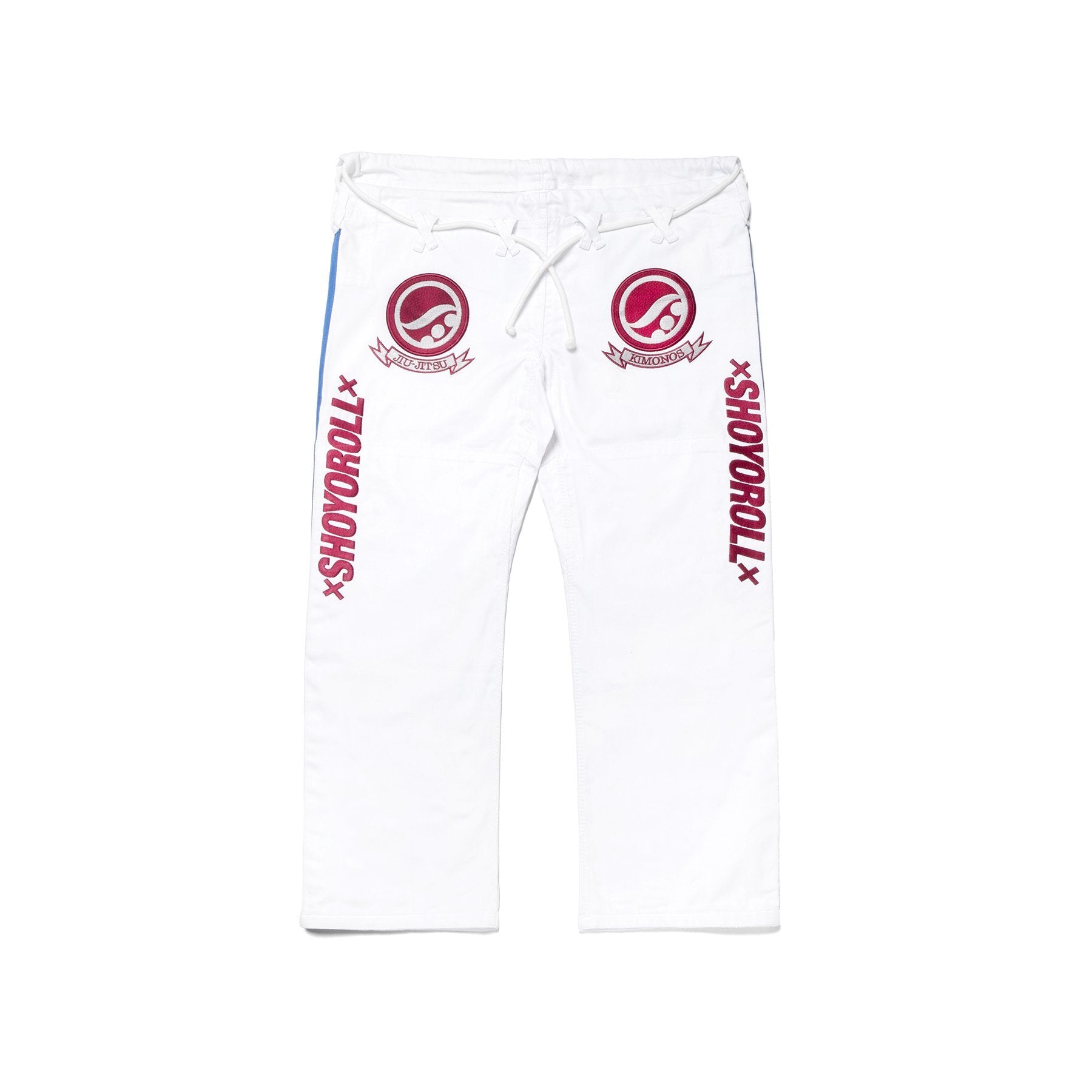Shoyoroll Batch #107 Umit Benan V1 White Maroon BJJ Gi – Limited Edition Kimono - Image 4