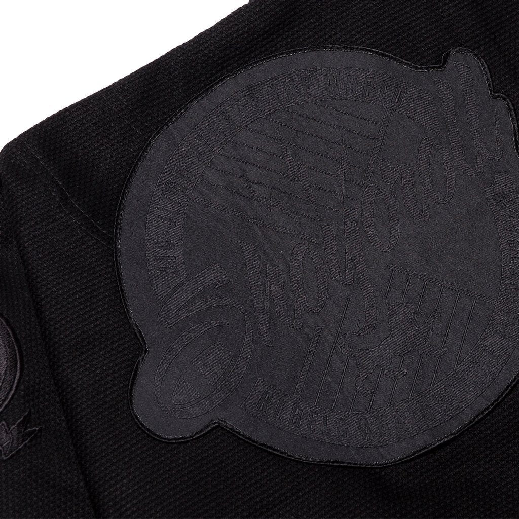 Shoyoroll Batch #81 ICED, BLU & MURDRD Competitor Black BJJ Gi - Image 3