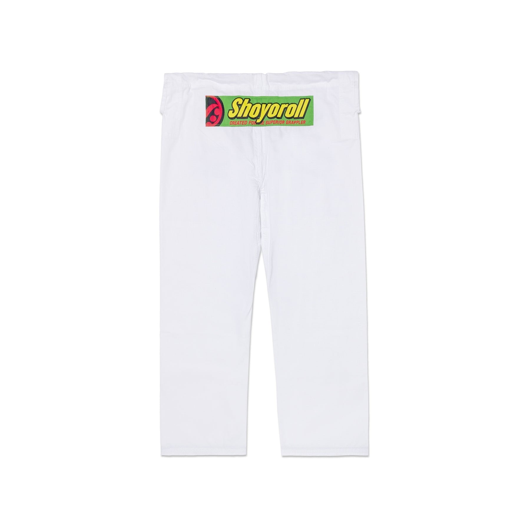 Shoyoroll Rasta Competitor White – Premium BJJ Gi - Image 5