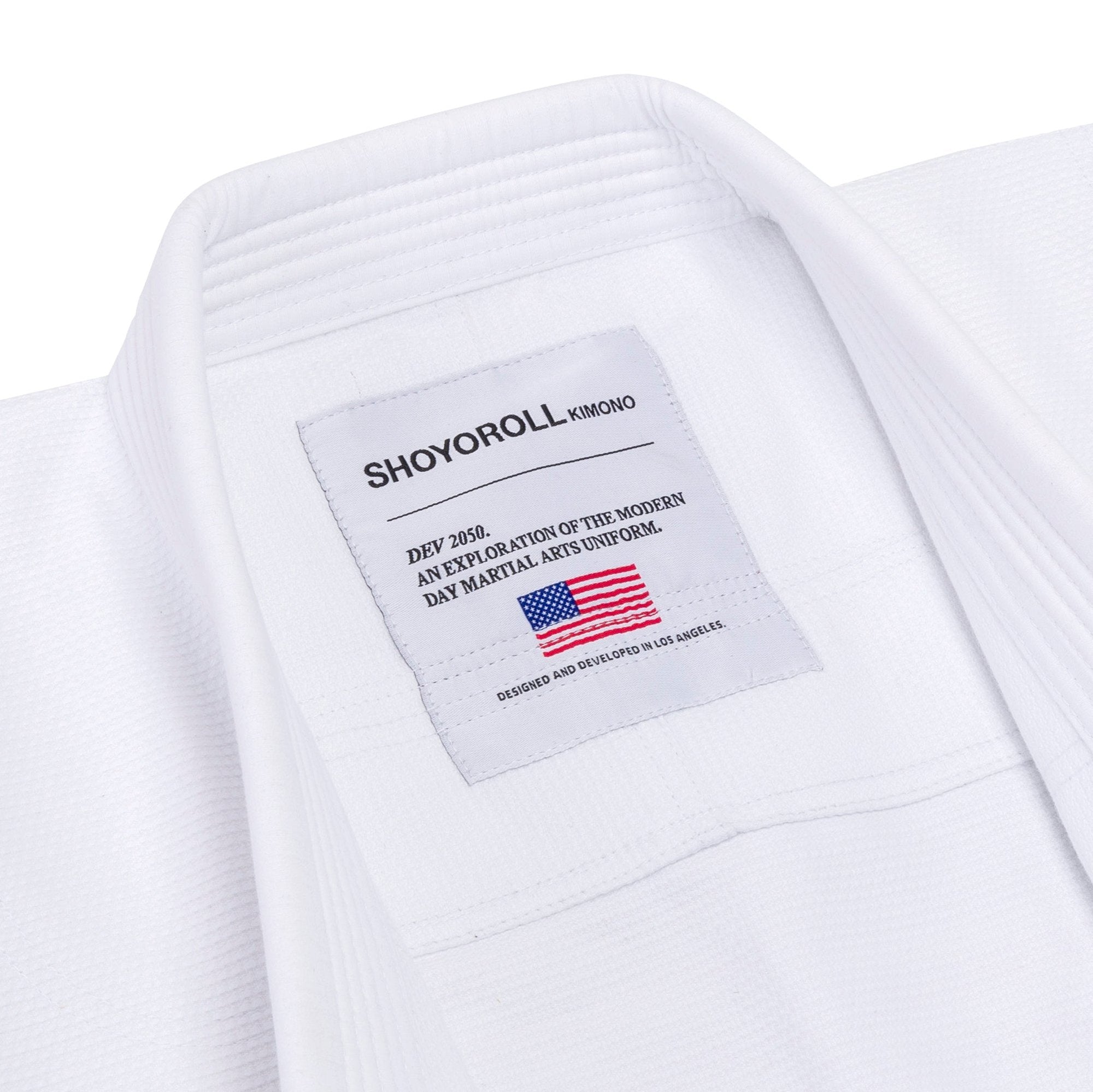 Shoyoroll Batch #151 – 24 Americana BJJ Gi White - Image 3