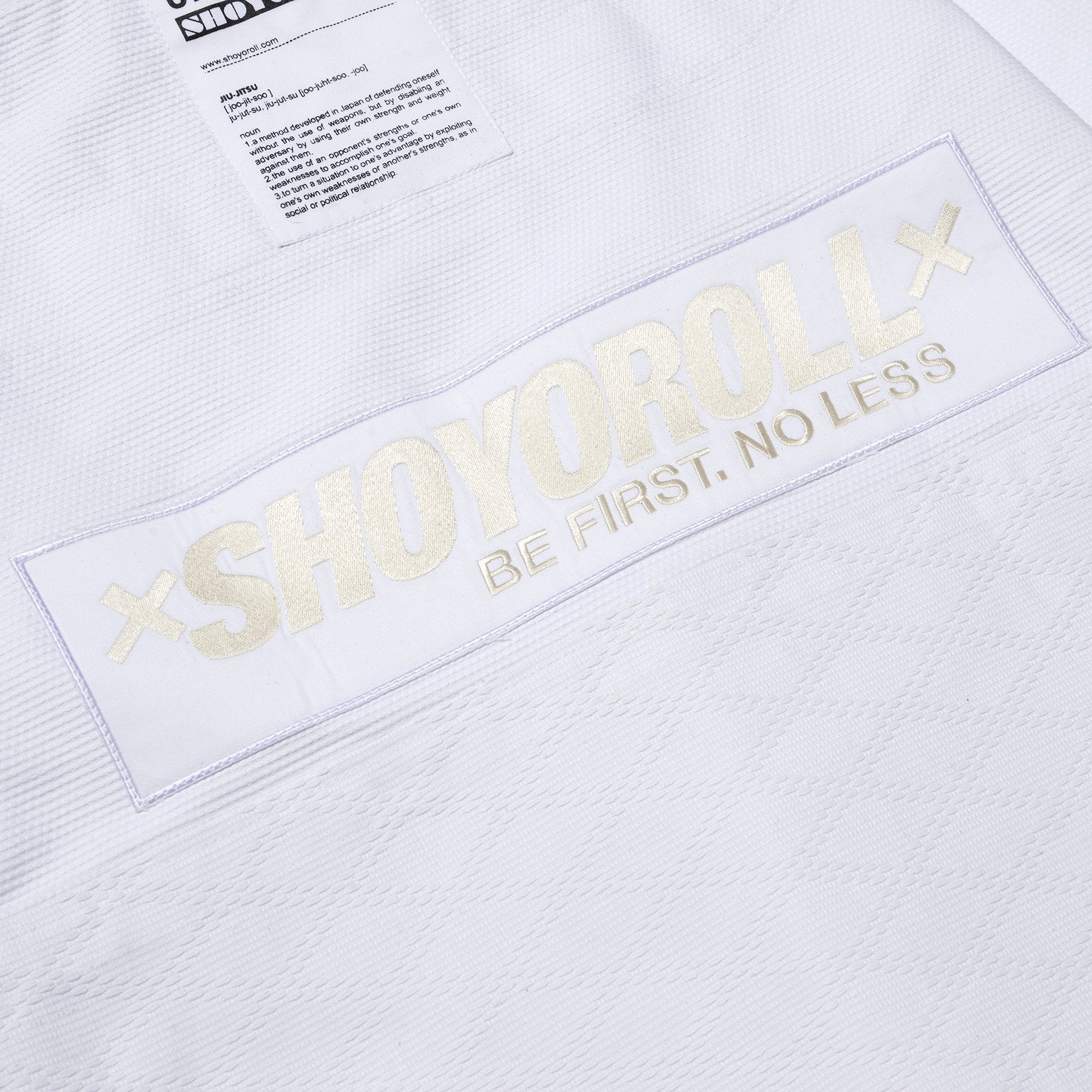 Shoyoroll Batch #107 Umit Benan V1 White Beige BJJ Gi | Limited Edition Kimono - Image 6
