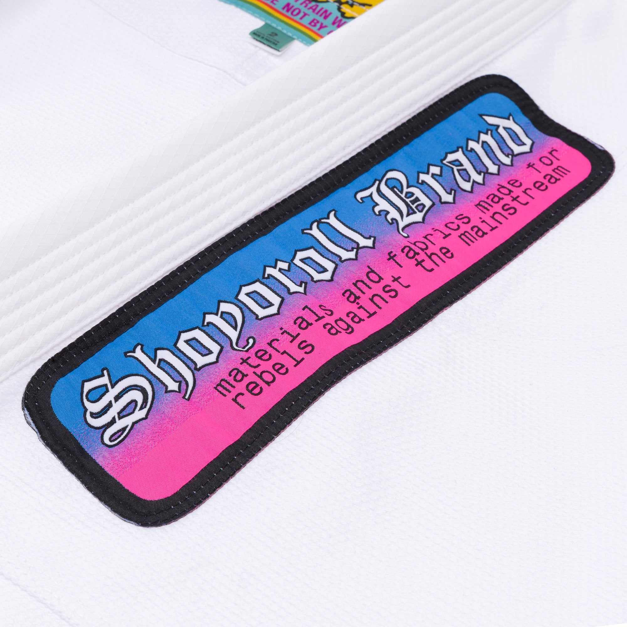 Shoyoroll Batch #149: Retro Gradient White – Premium BJJ Gi - Image 5