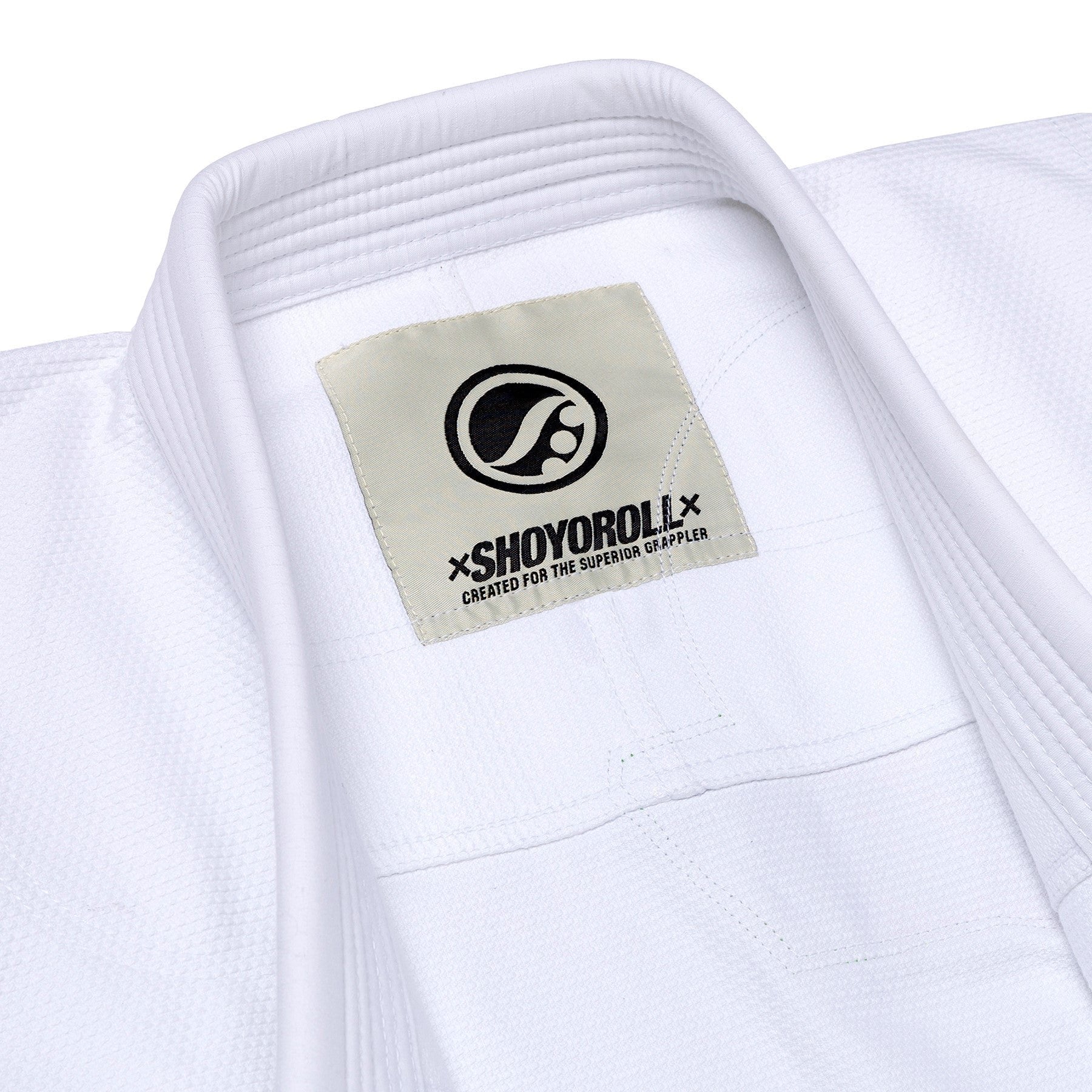 Shoyoroll Rasta Competitor White – Premium BJJ Gi - Image 3