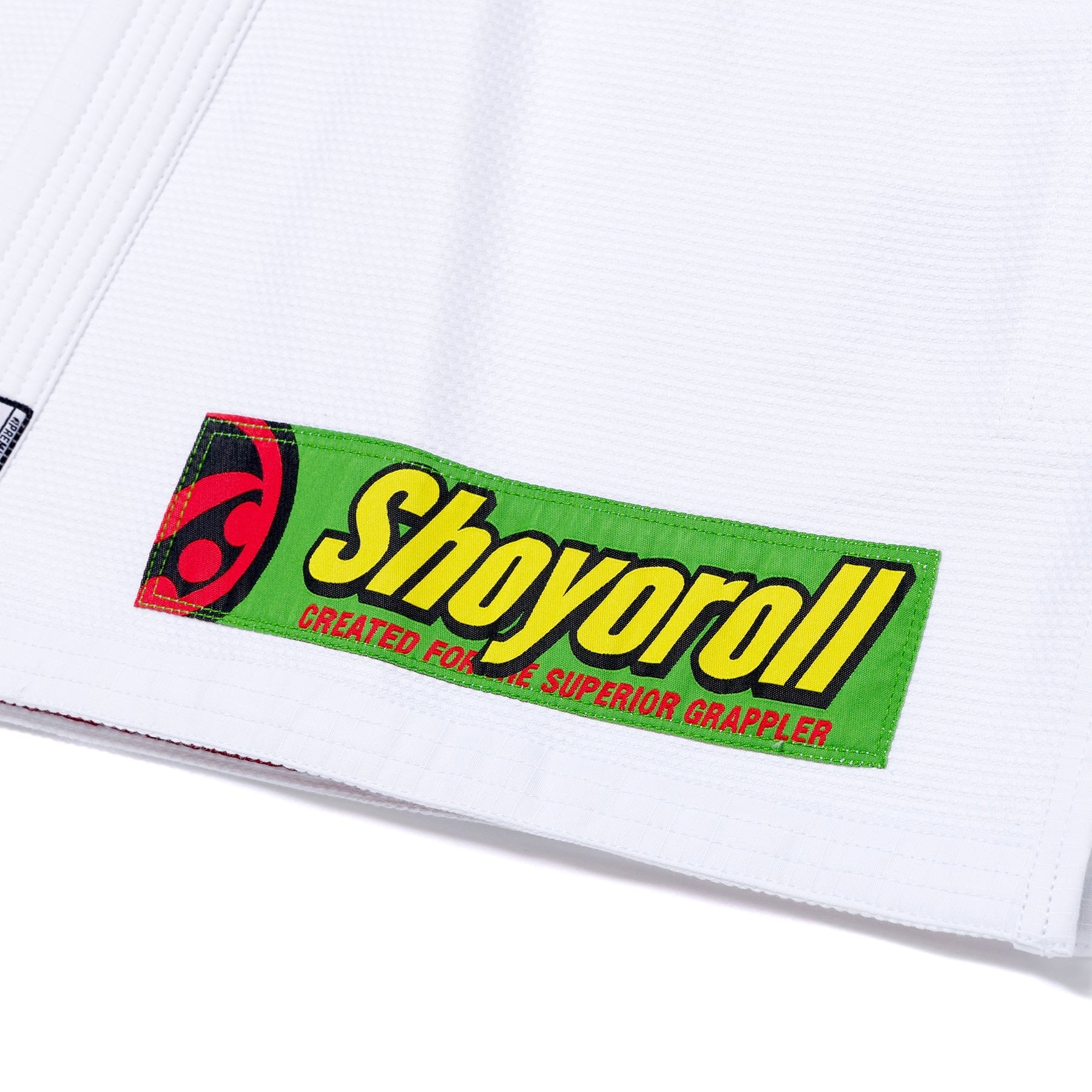 Shoyoroll Rasta Competitor White – Premium BJJ Gi - Image 7