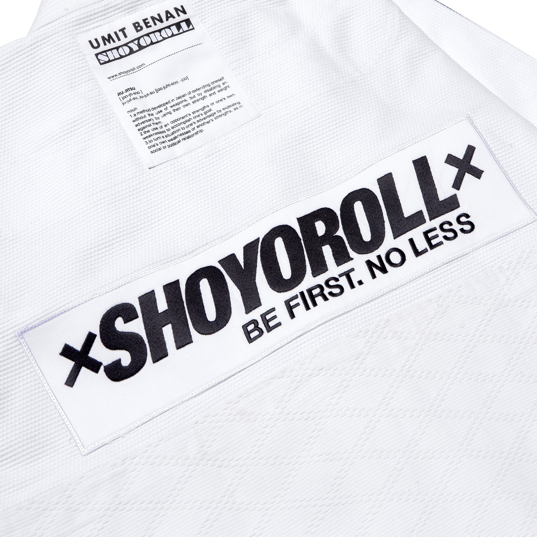 Shoyoroll Batch #107 Umit Benan V1 White Maroon BJJ Gi – Limited Edition Kimono - Image 7