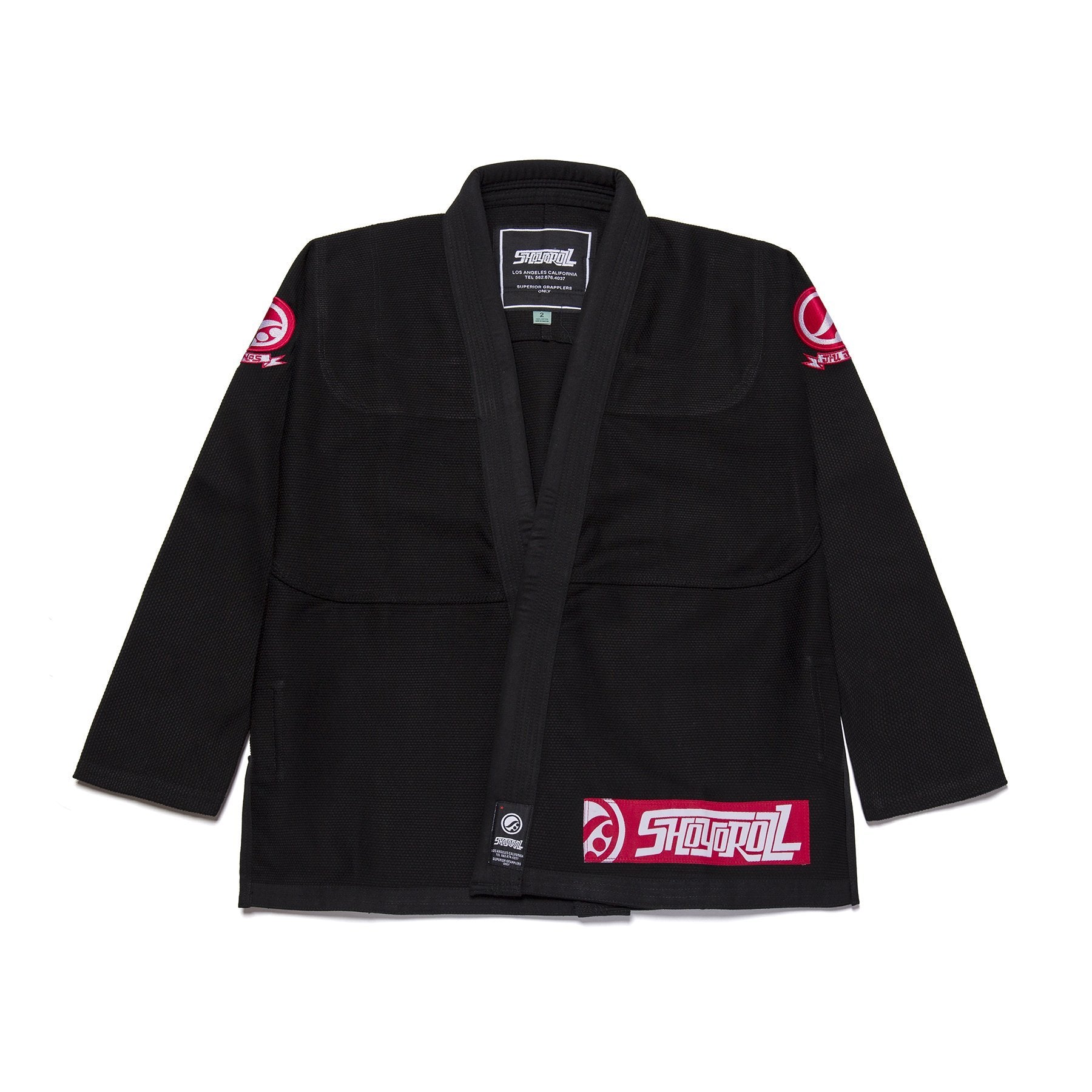 Shoyoroll Competitor 21 Red BJJ Gi – Premium Brazilian Jiu-Jitsu Gi Black
