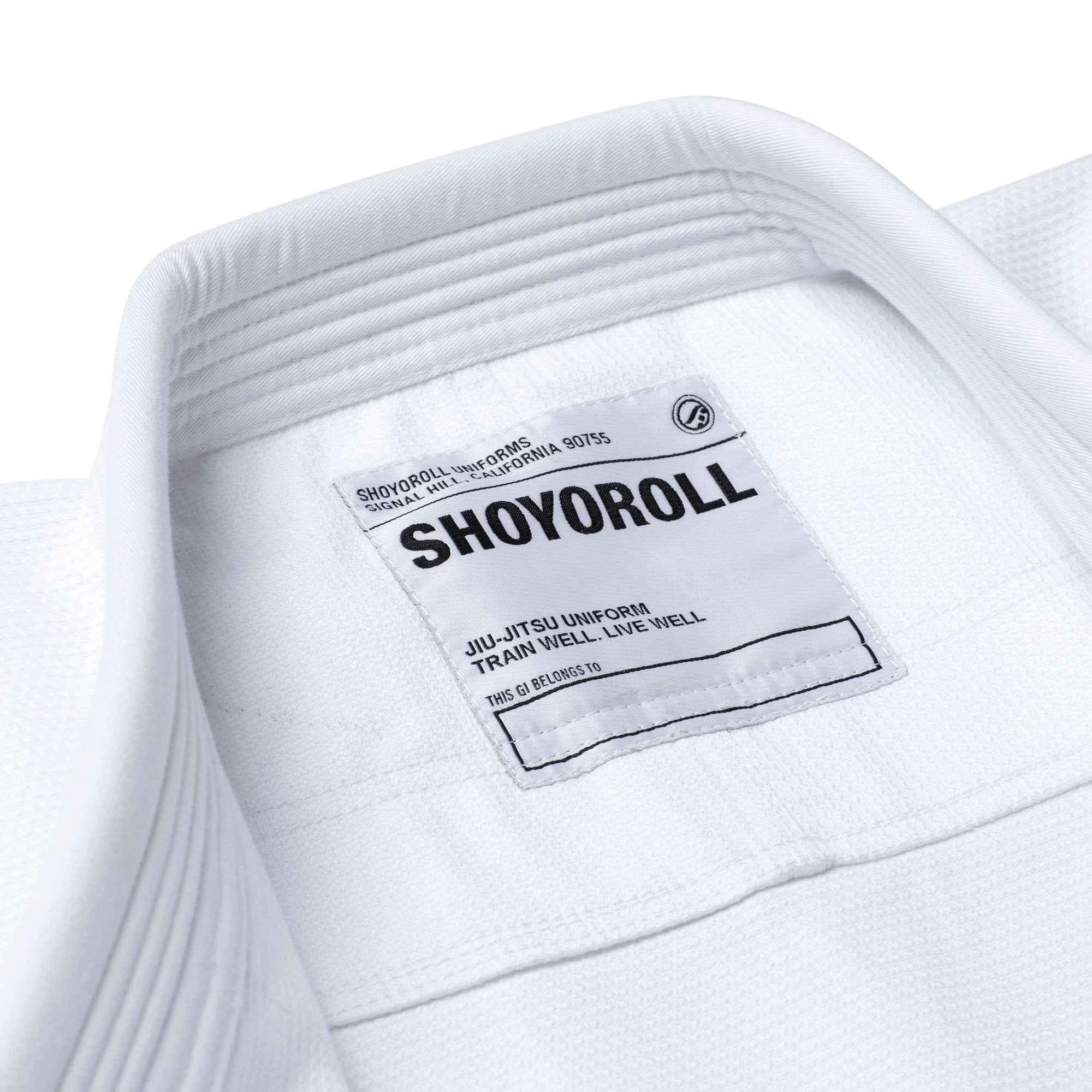 Shoyoroll Tangerine Competitor White With Bags BJJ Gi - Image 8