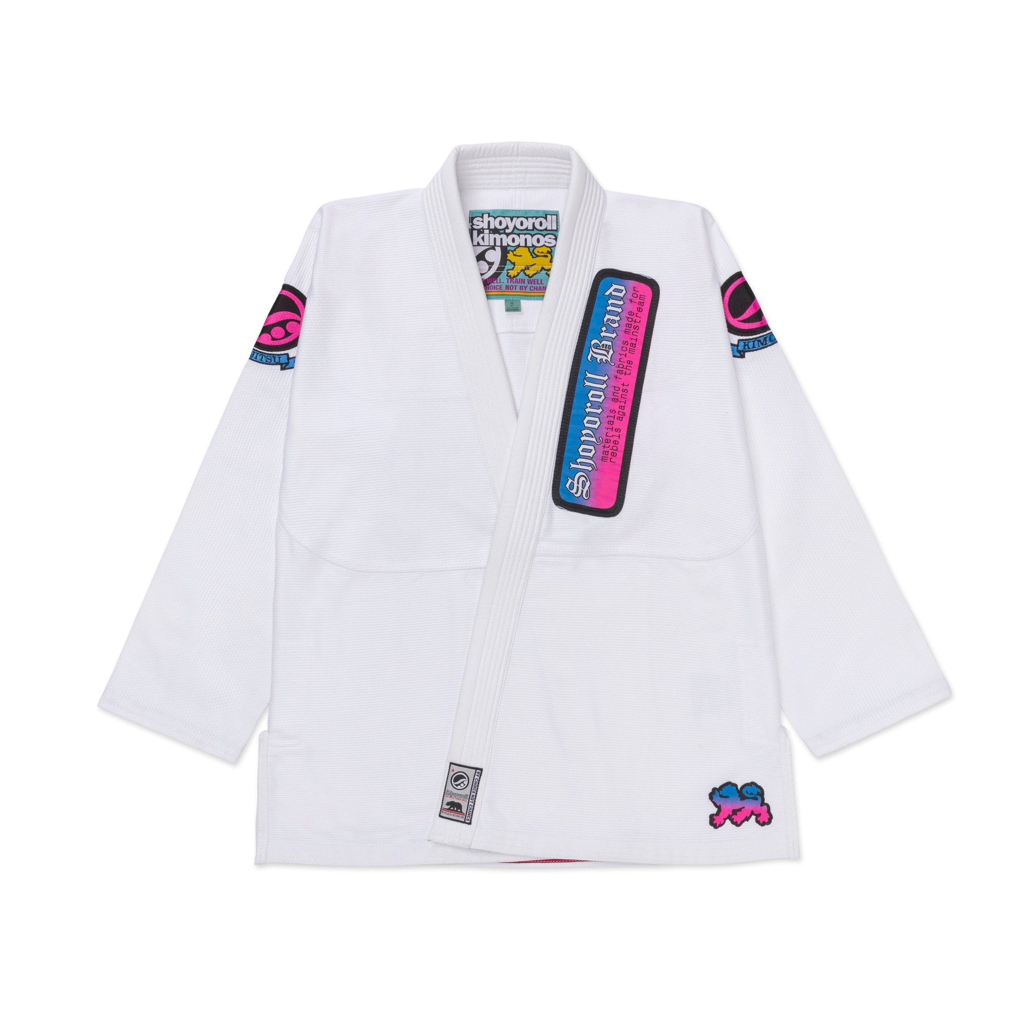 Shoyoroll Batch #149: Retro Gradient White – Premium BJJ Gi