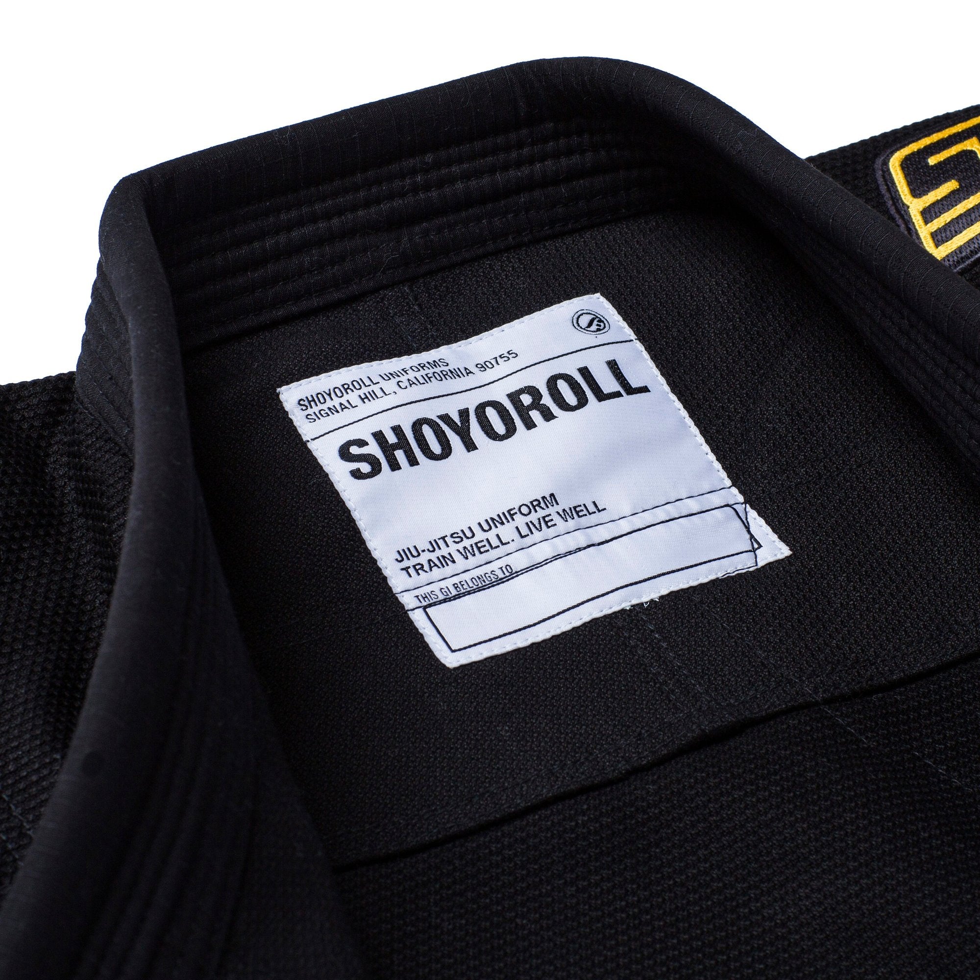 Shoyoroll Griffon Competitor BJJ Gi Black – Premium Jiu Jitsu Kimono - Image 3