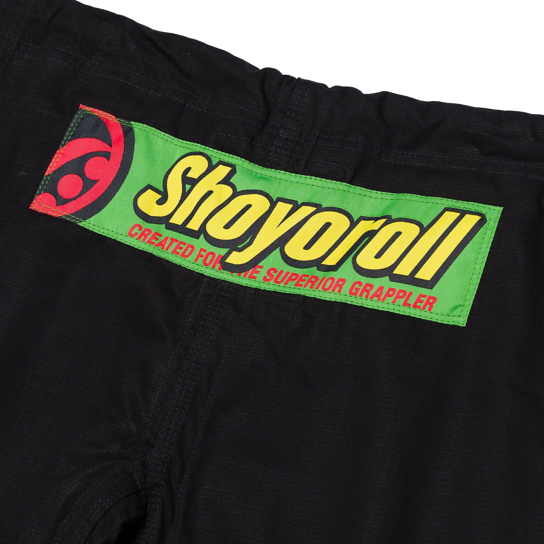Shoyoroll Rasta Competitor Black – Premium BJJ Gi - Image 10