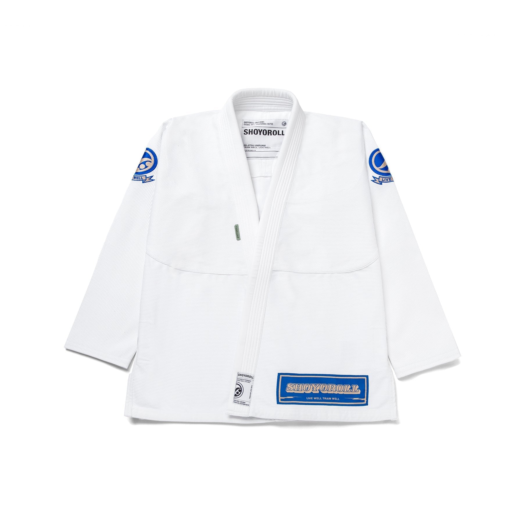 Shoyoroll Nacre Competitor White BJJ Gi | IBJJF Legal Competition Gi