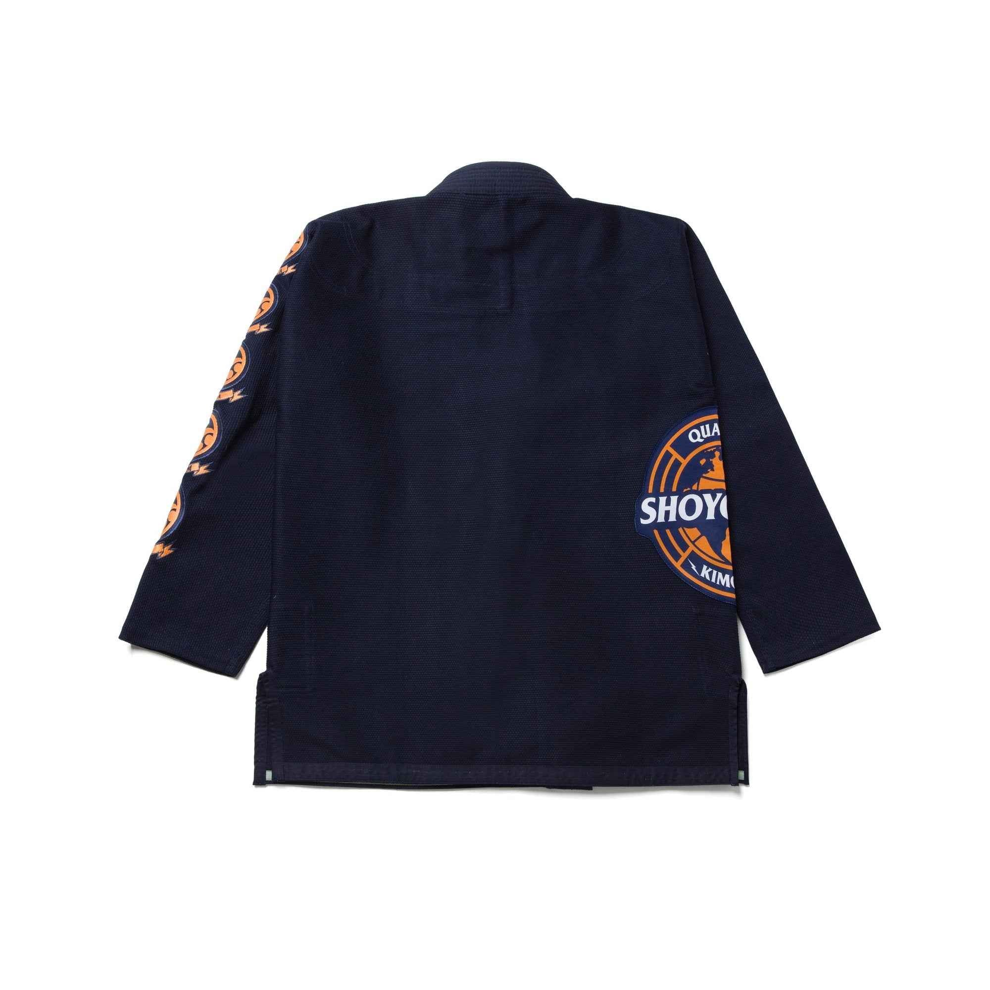 Shoyoroll Tangerine Competitor Navy With Bags BJJ Gi - Image 2