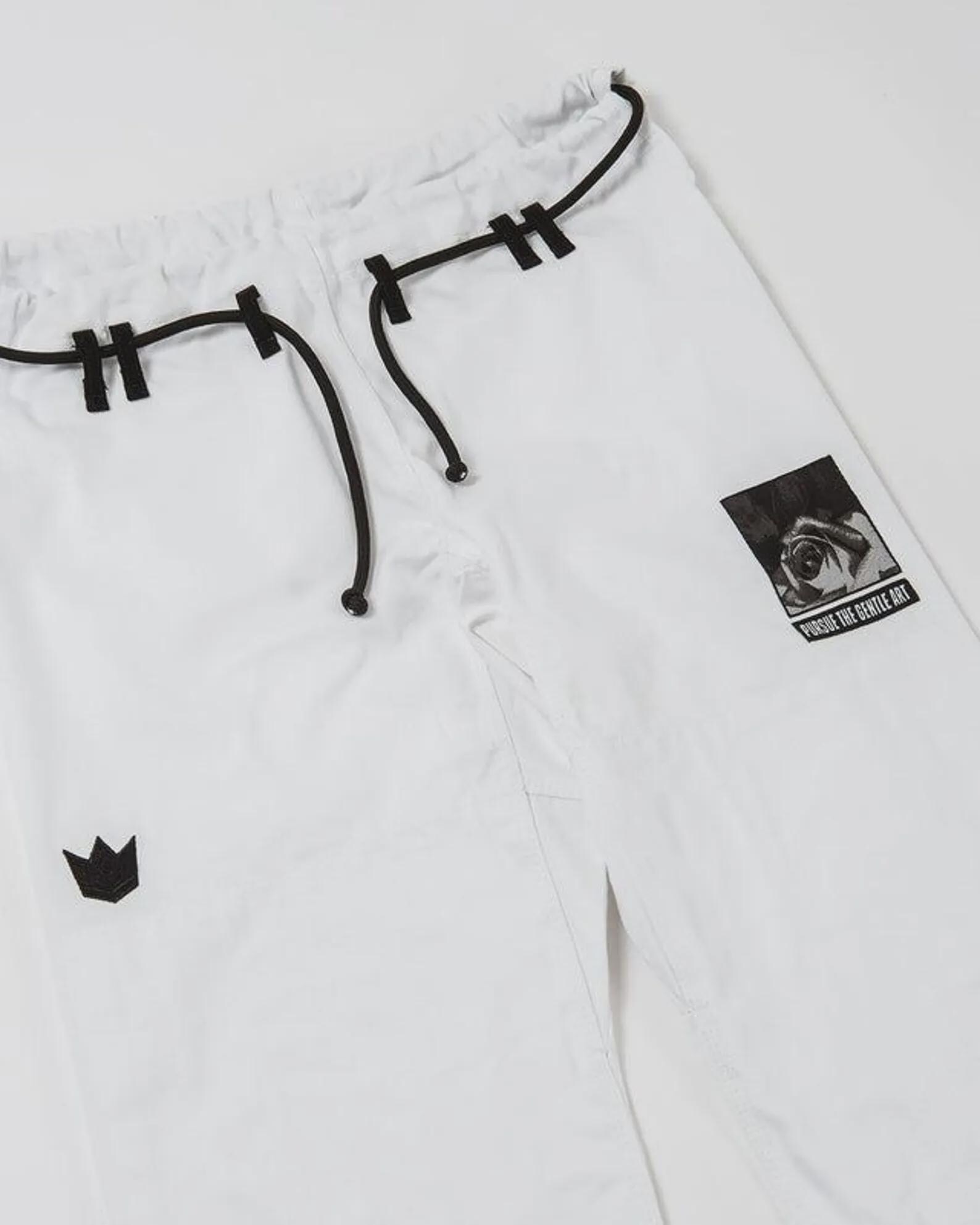 Kingz Pursue The Gentle Art BJJ Gi – White - Image 11