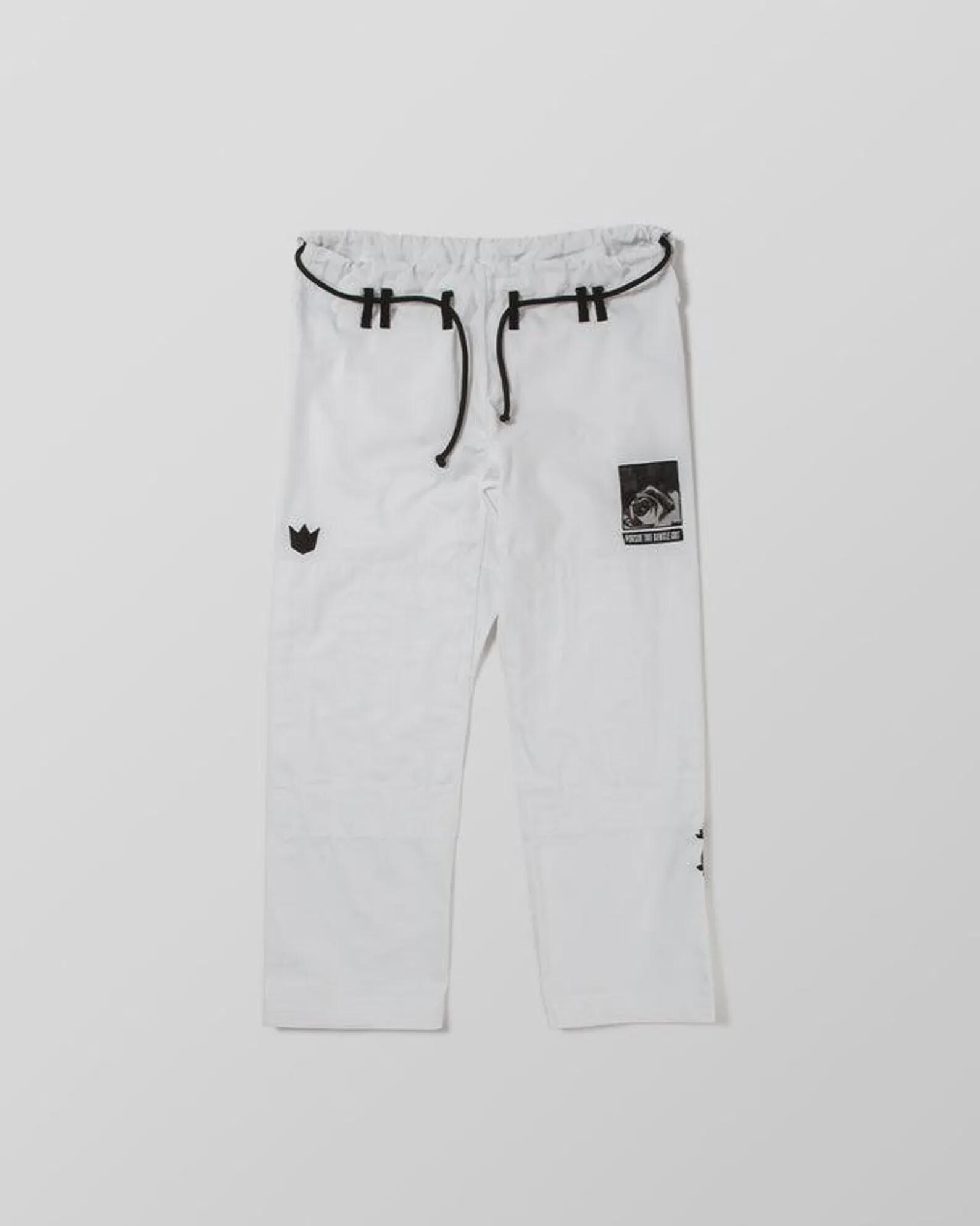 Kingz Pursue The Gentle Art BJJ Gi – White - Image 10