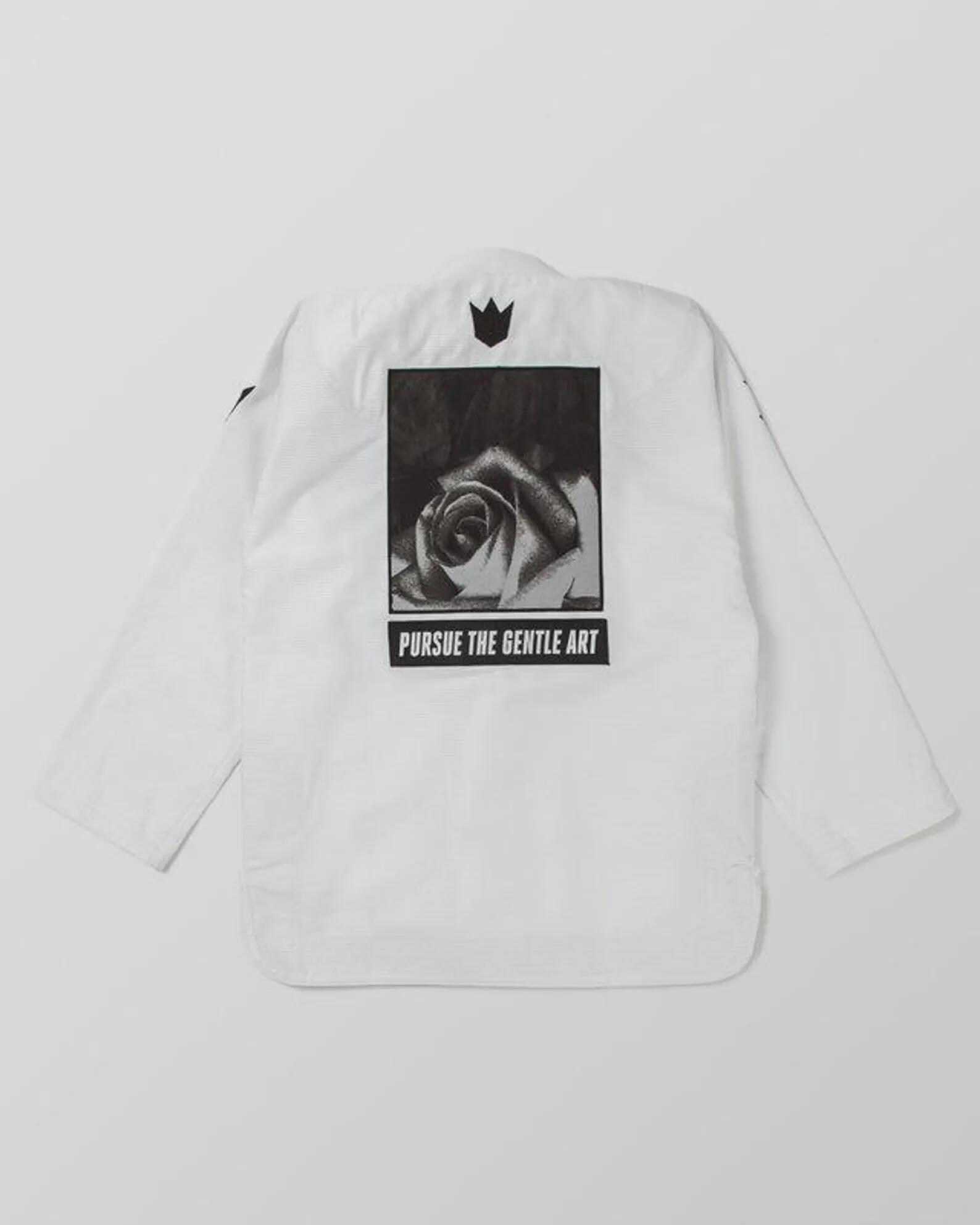 Kingz Pursue The Gentle Art BJJ Gi – White - Image 3