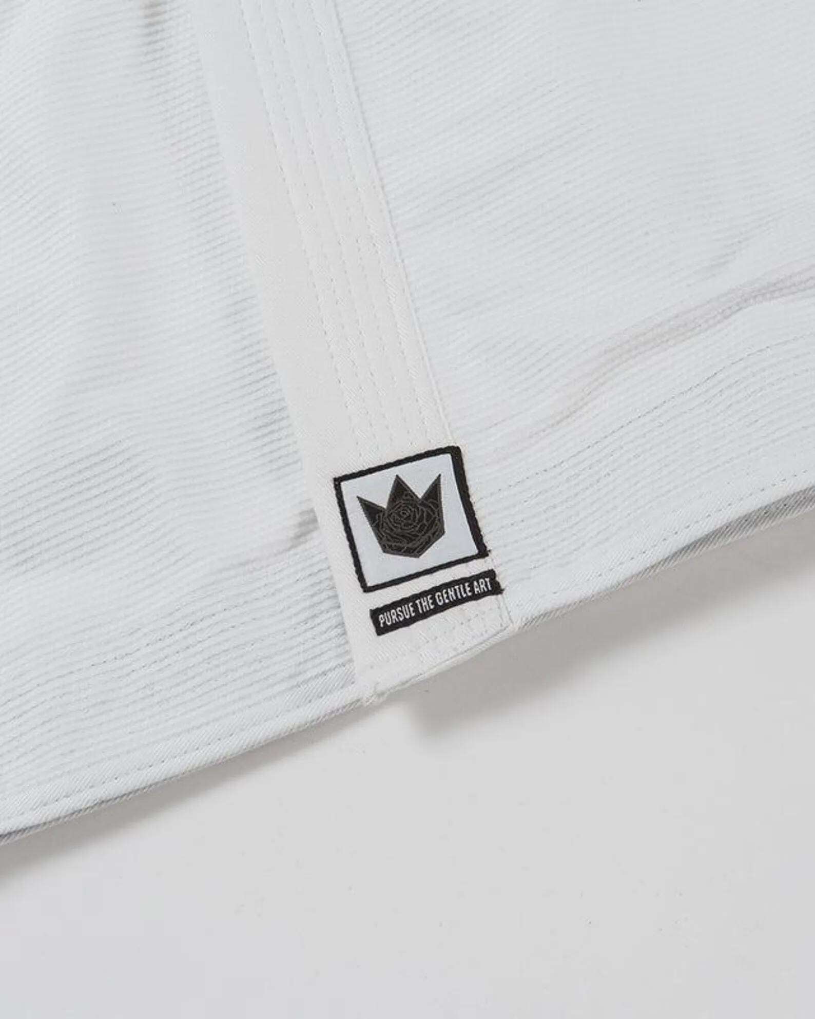 Kingz Pursue The Gentle Art BJJ Gi – White - Image 8