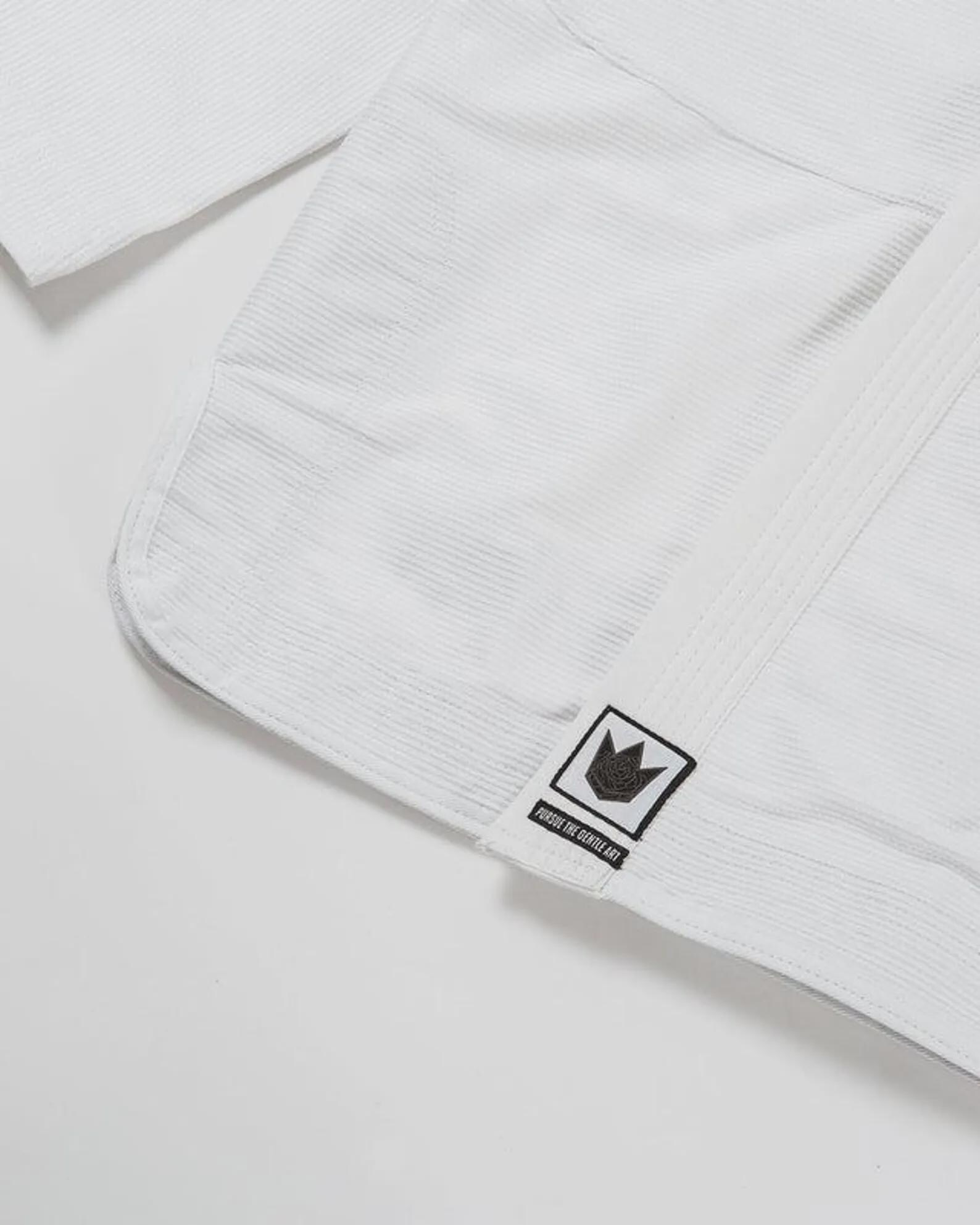 Kingz Pursue The Gentle Art BJJ Gi – White - Image 9
